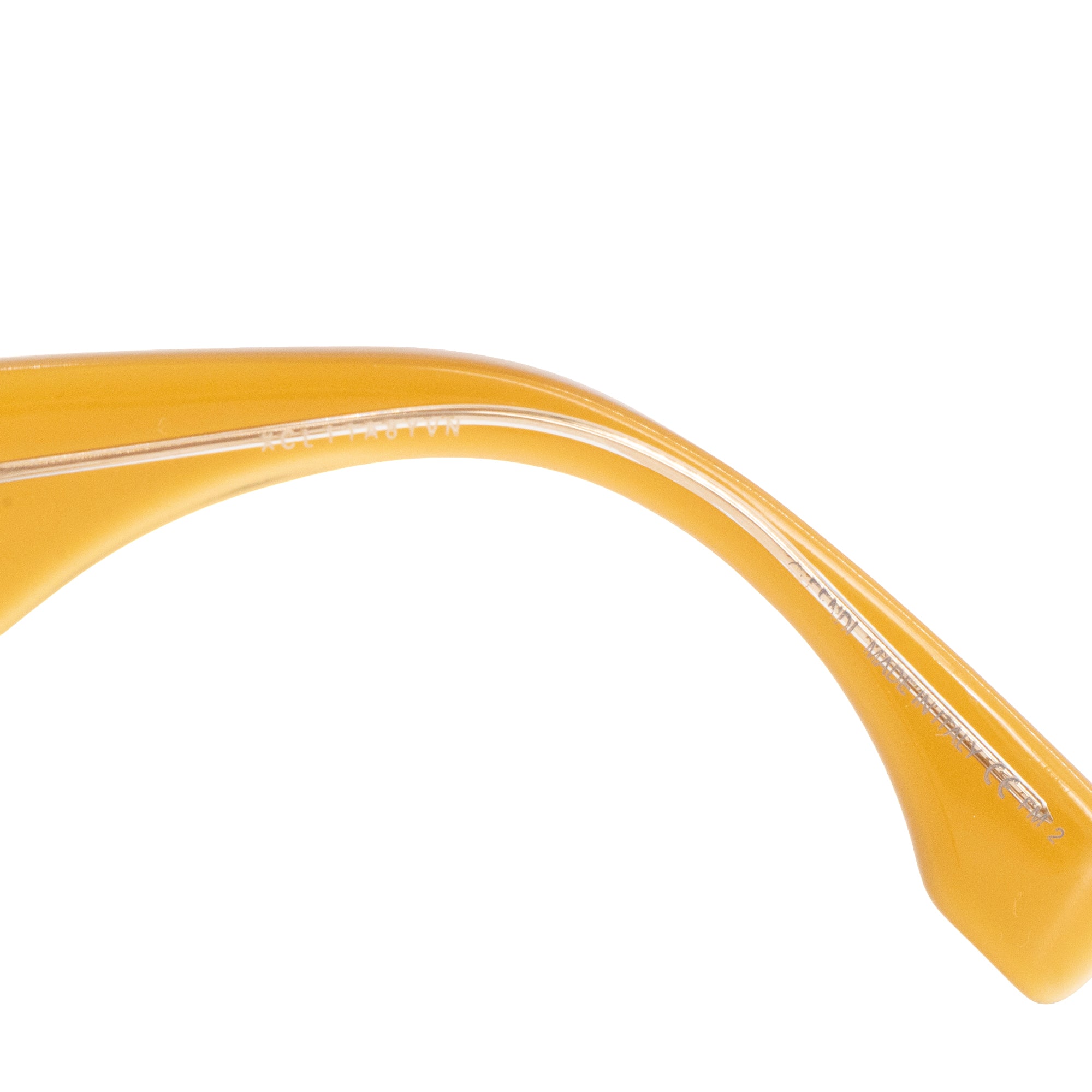 FENDI - Lunettes de soleil Fendi en acétate marron clair