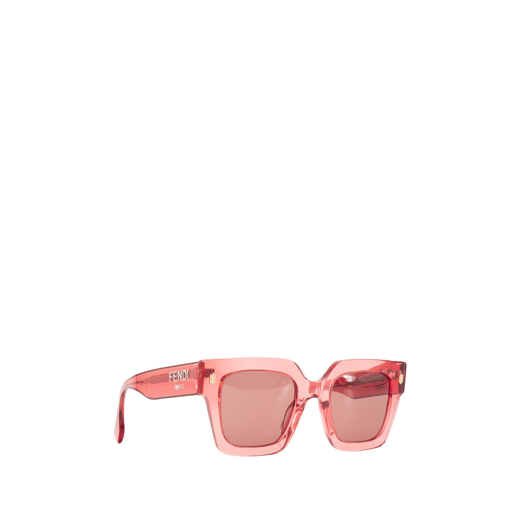 FENDI - Fendi Pink Acetate Sunglasses