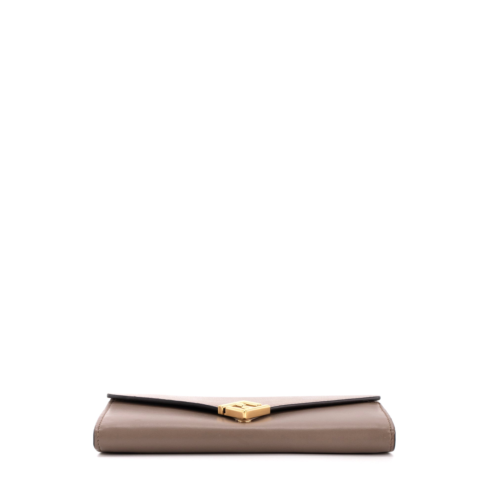 FENDI - Sac à bandoulière Wallet On Chain Diamonds Fendi en cuir gris