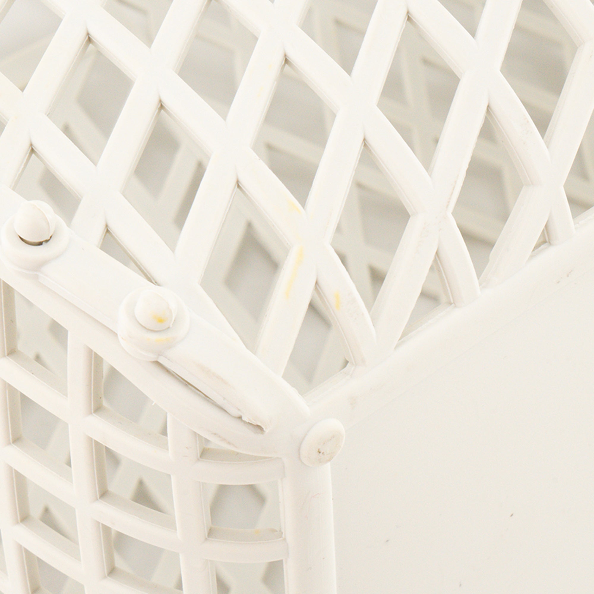 FENDI - Sac cabas Basket Fendi en PVC blanc et cuir marron