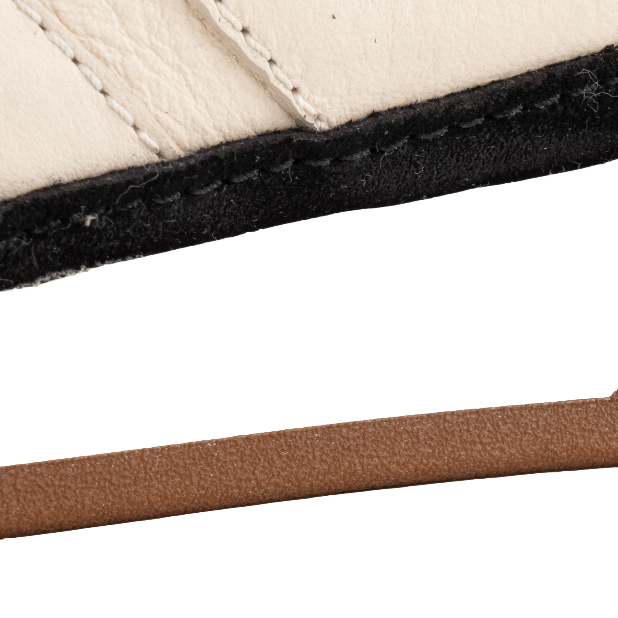 FENDI - Sneakers montantes Match Fendi en cuir et daim noir et blanc (T37)