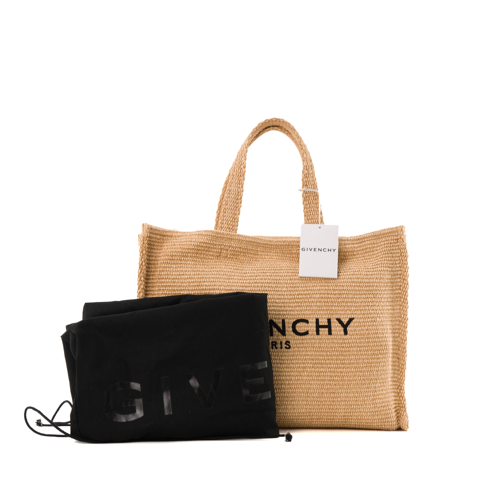 GIVENCHY - Cabas G Tote Givenchy en raphia beige