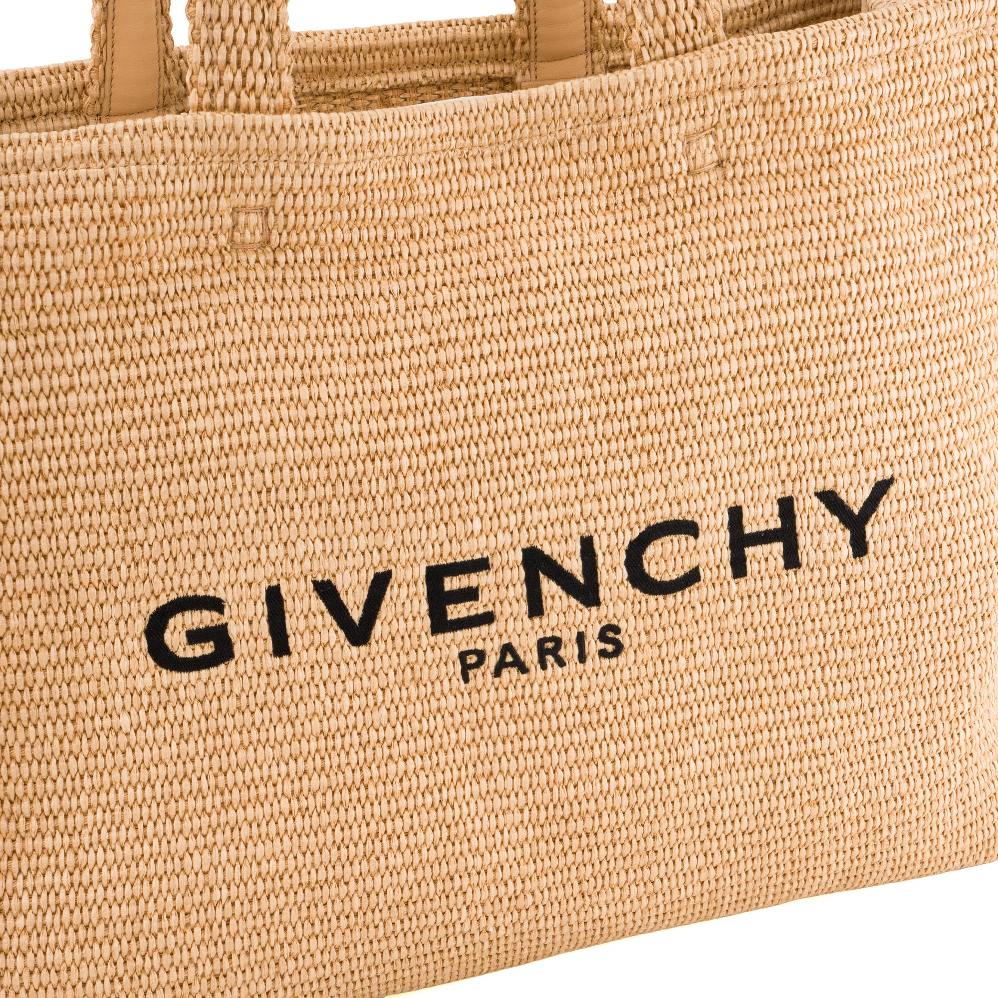 GIVENCHY - Cabas G Tote Givenchy en raphia beige