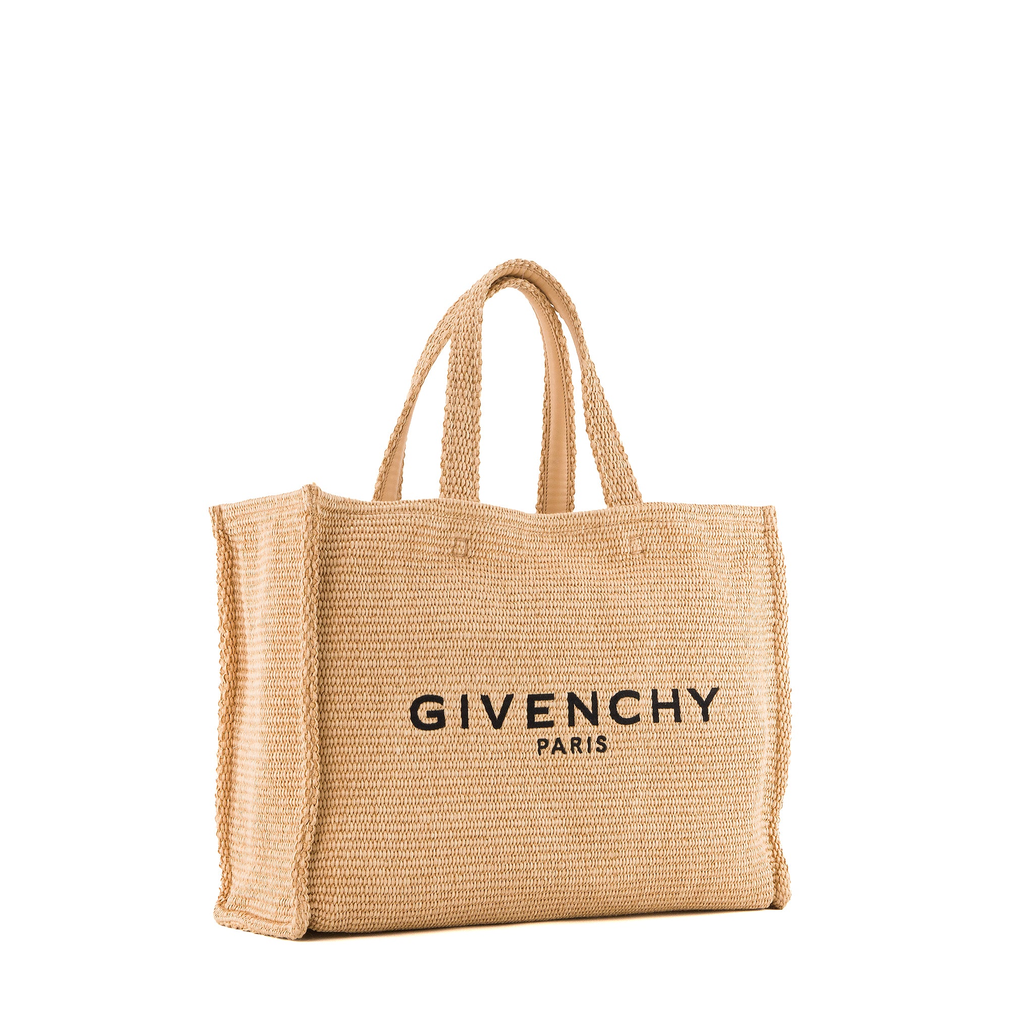 GIVENCHY - Cabas G Tote Givenchy en raphia beige