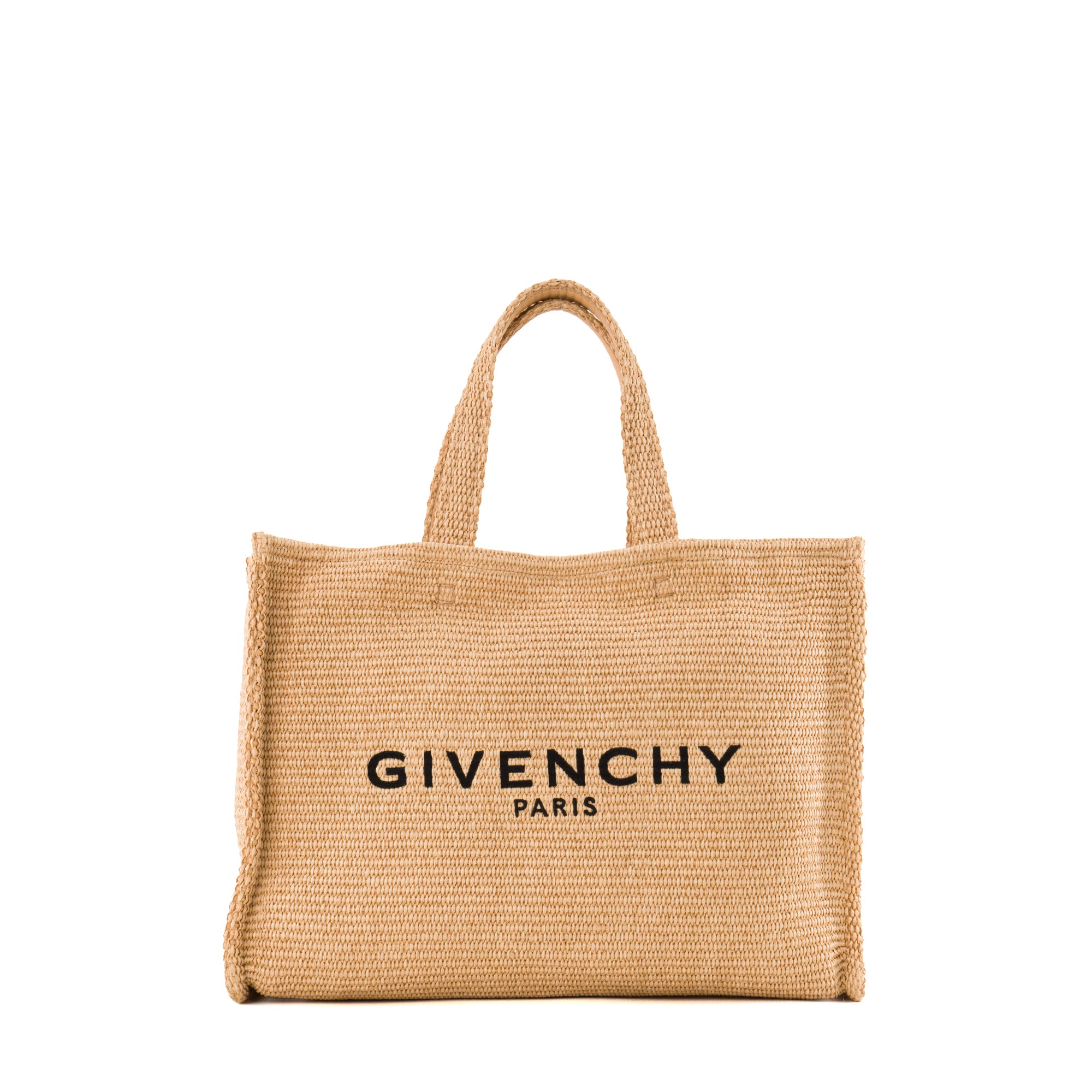 GIVENCHY - Cabas G Tote Givenchy en raphia beige