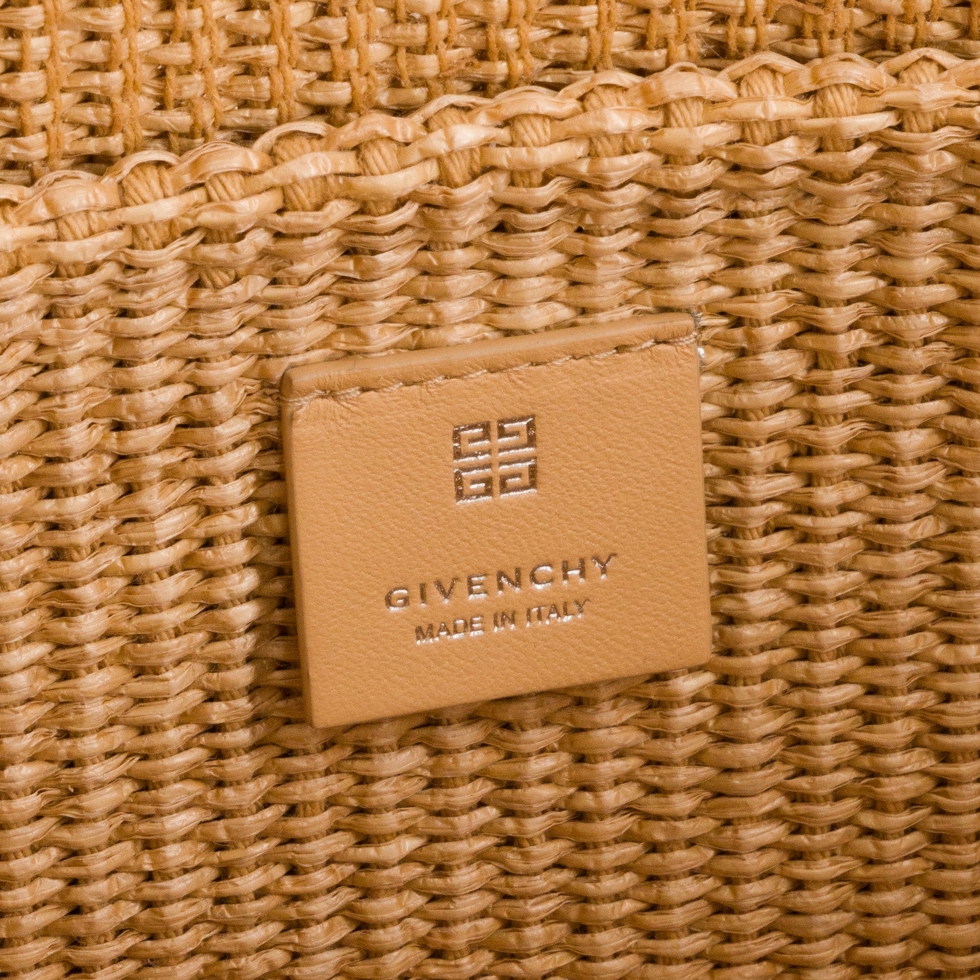 GIVENCHY - Cabas G Tote Givenchy en raphia beige
