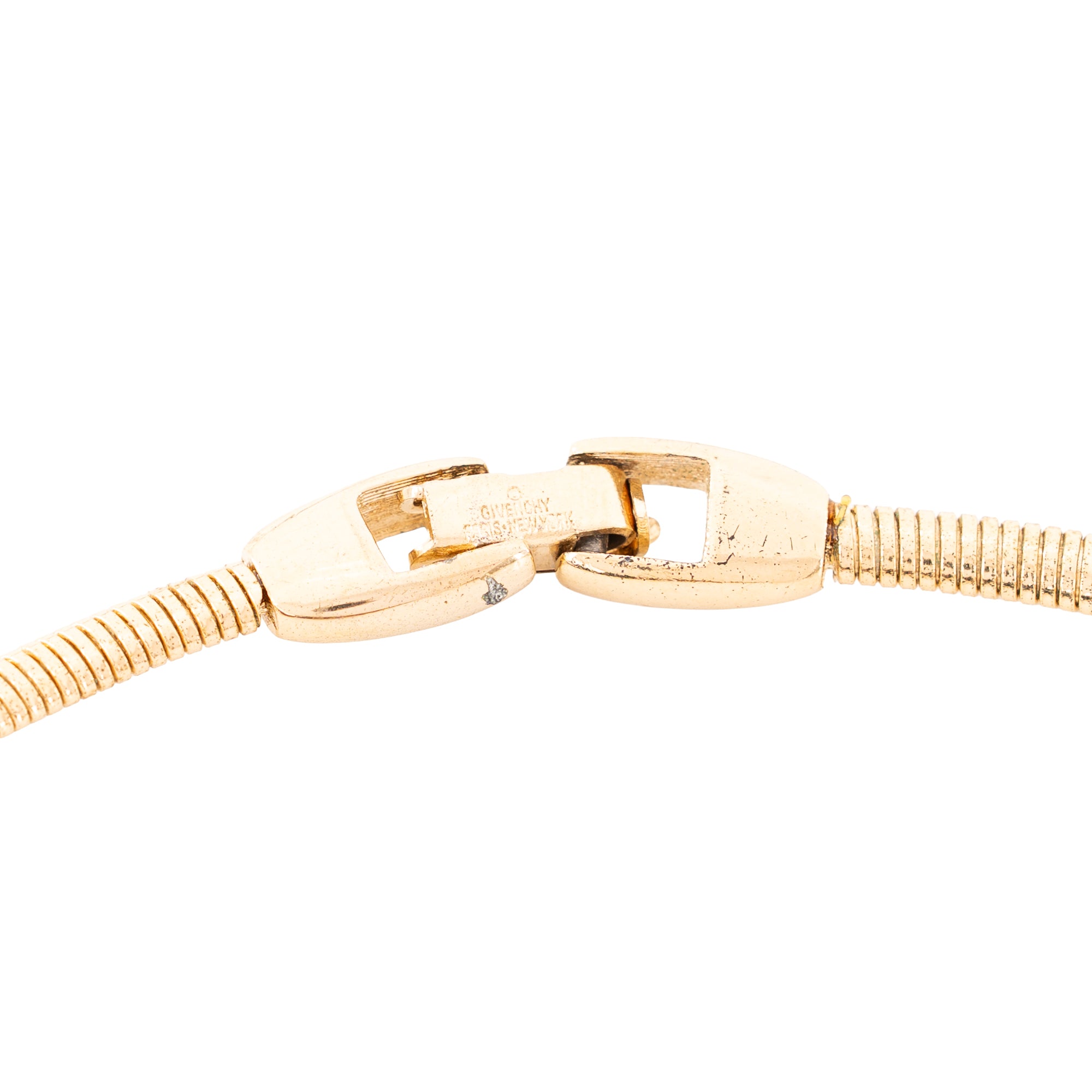 GIVENCHY - Collier ras de cou Givenchy en métal doré