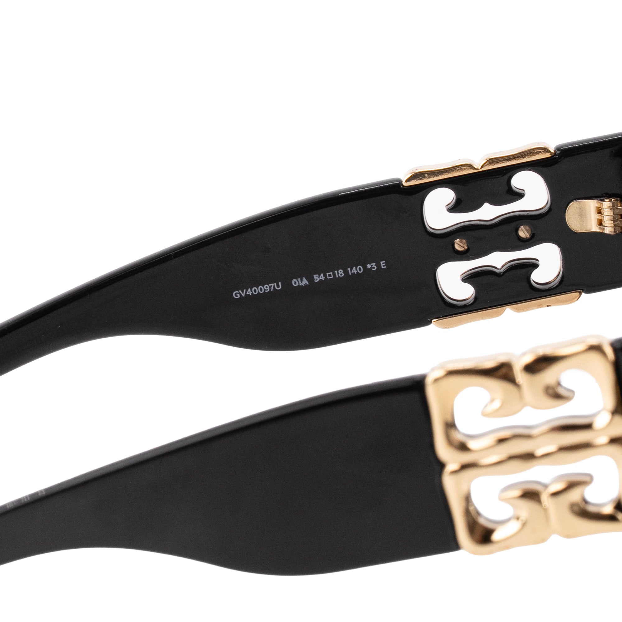 GIVENCHY - Lunettes de soleil Evewear Givenchy en plastique noir