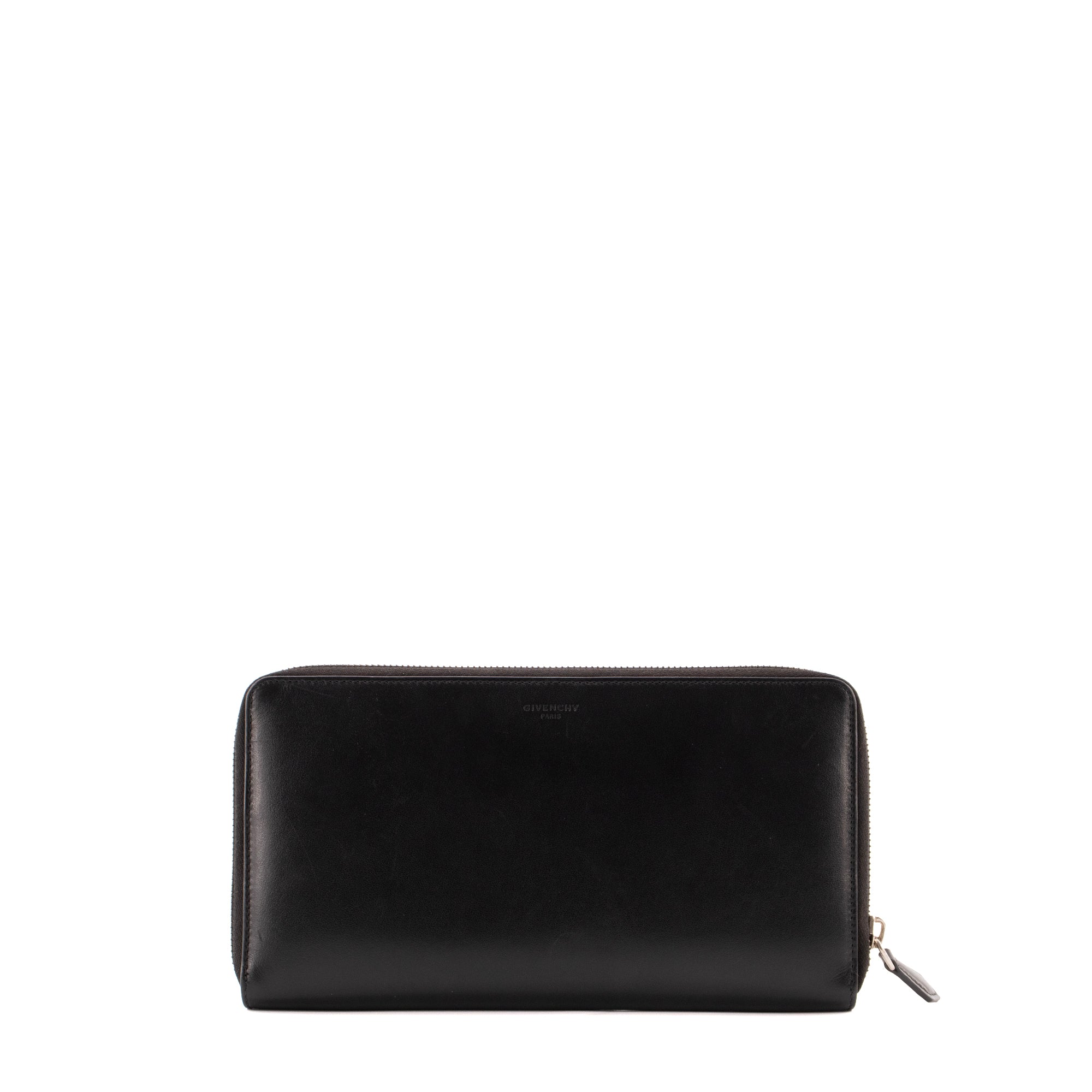 GIVENCHY - Portefeuille Bambi GM Givenchy en cuir lisse noir
