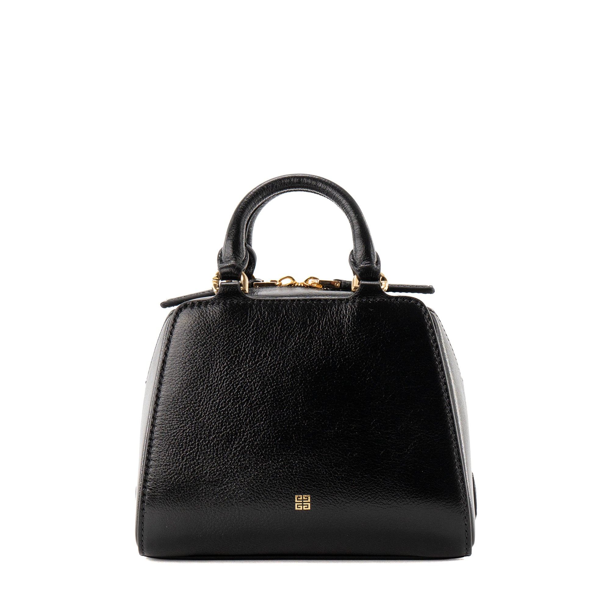 GIVENCHY - Sac à bandoulière Antigona Cube Mini Givenchy en cuir grainé noir