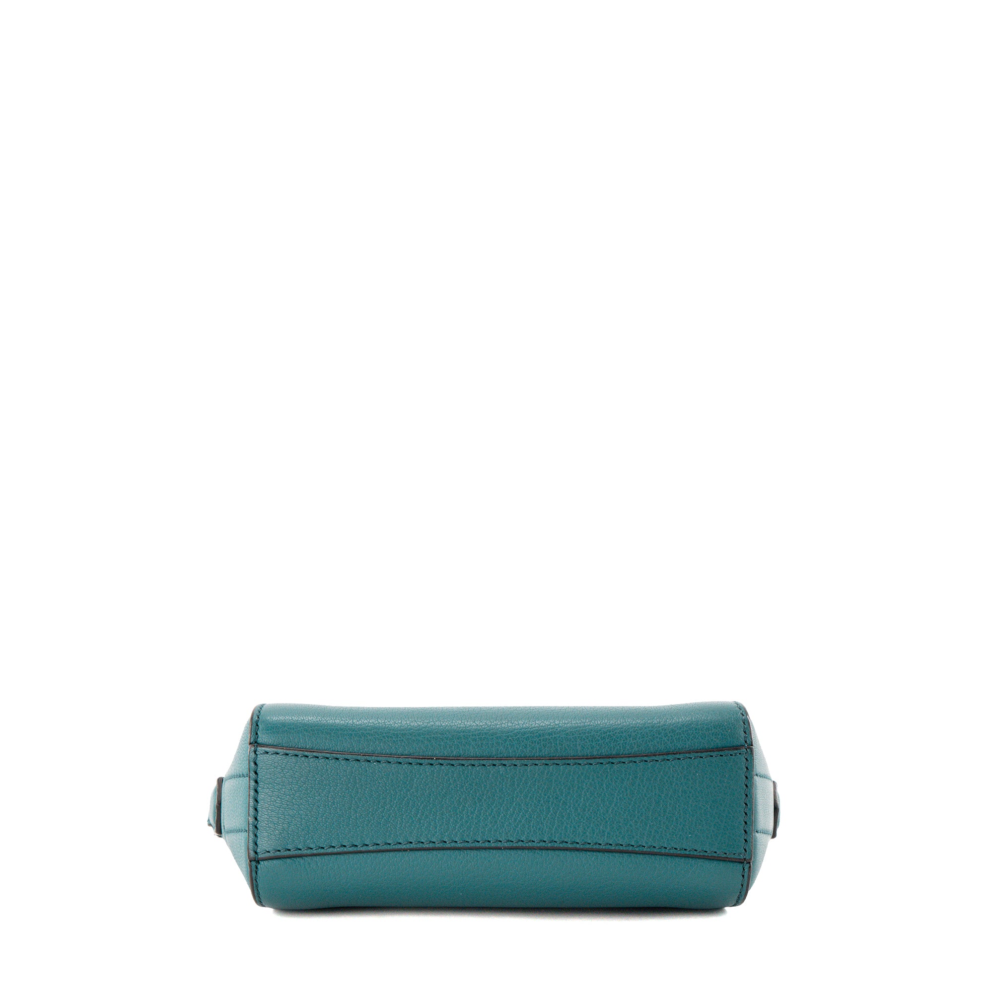 GIVENCHY - Sac à bandoulière Antigona Nano Givenchy en cuir grainé bleu canard