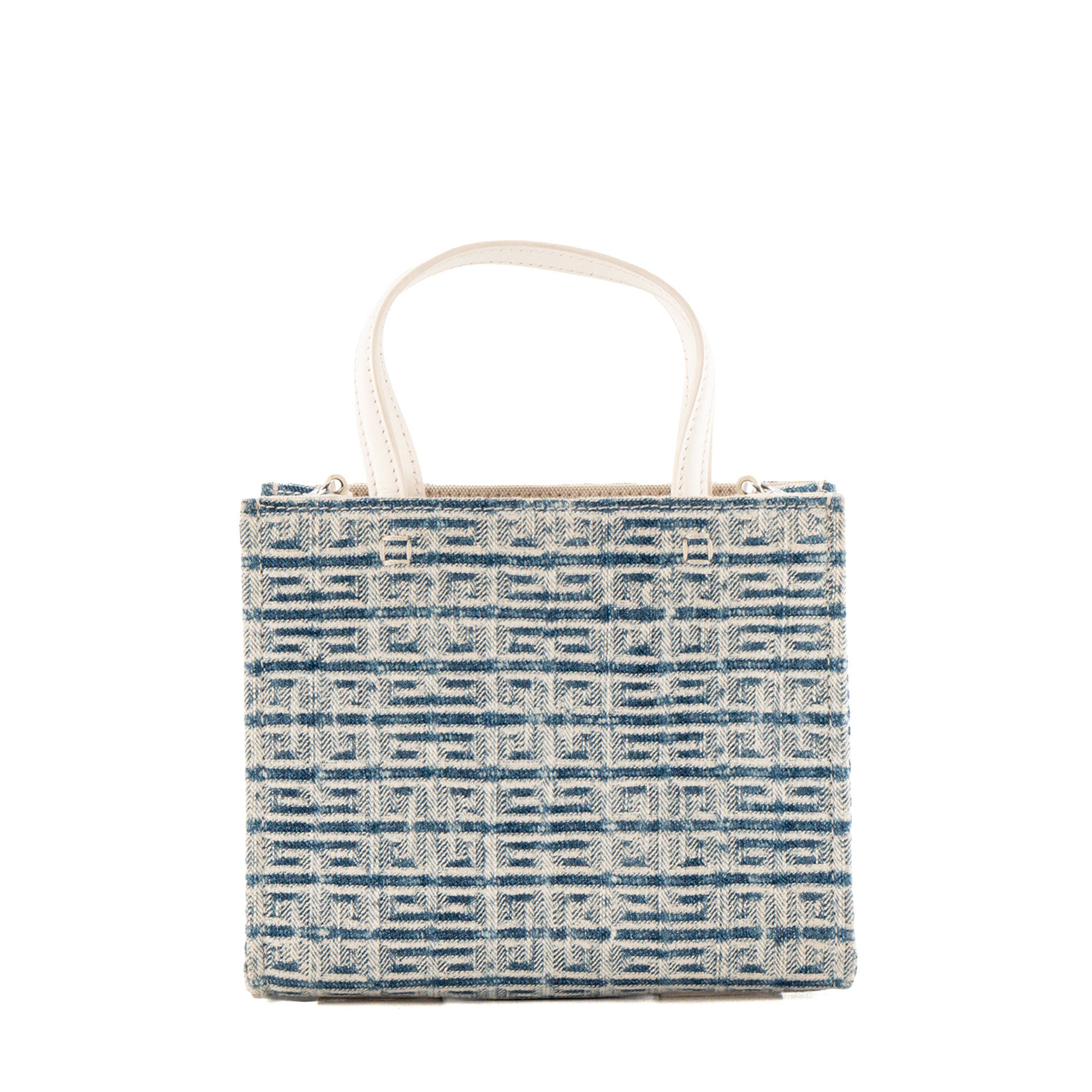 GIVENCHY - Sac à bandoulière G Tote  Givenchy en toile denim bleu marine