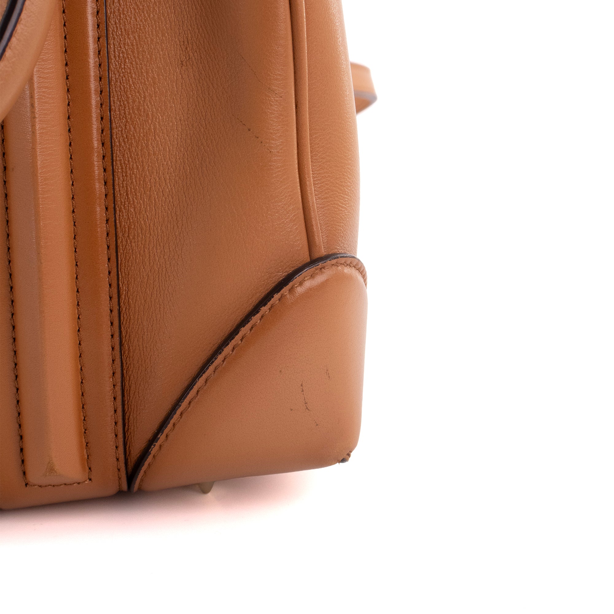 GIVENCHY - Sac à main Lucrezia Givenchy en cuir marron