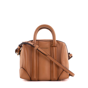 GIVENCHY - Sac à main Lucrezia Givenchy en cuir marron