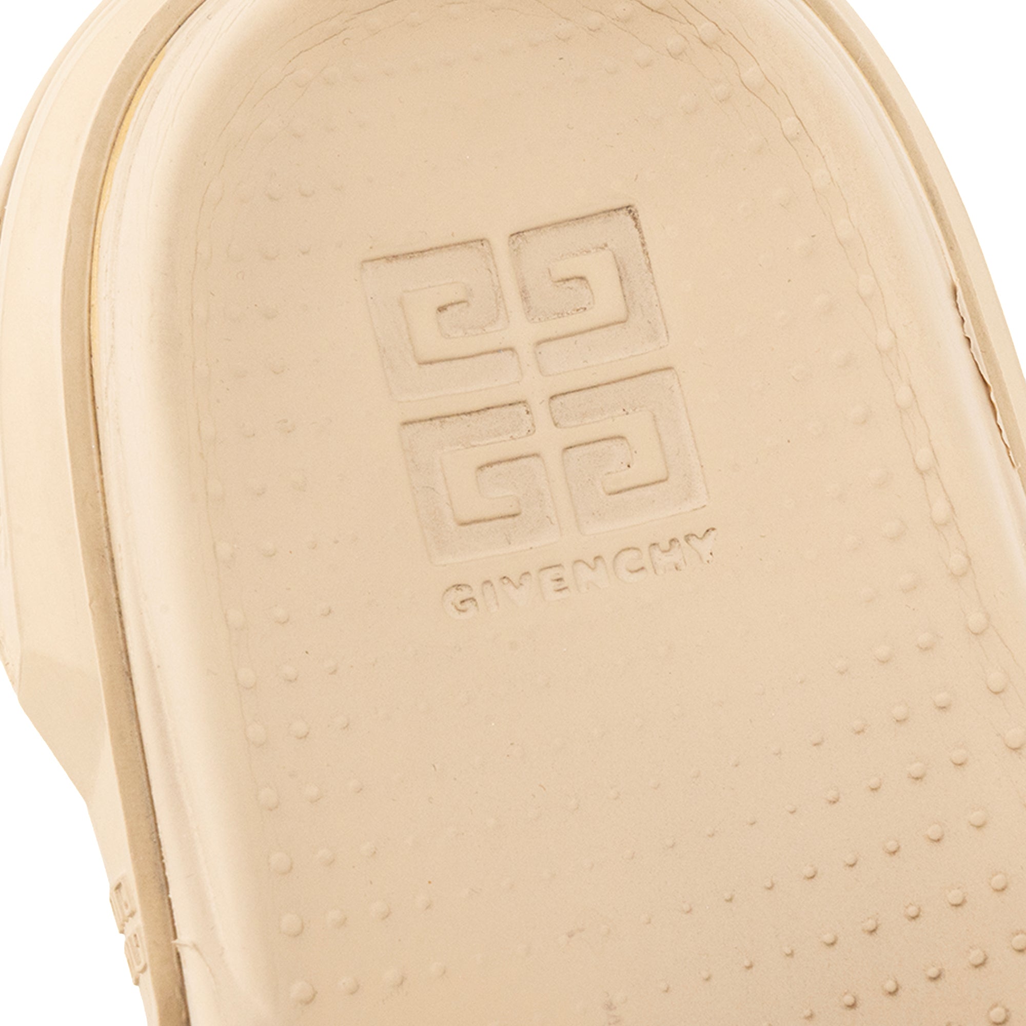 GIVENCHY - Sandales Marshmallow Slider Givenchy en caoutchouc beige (T39)