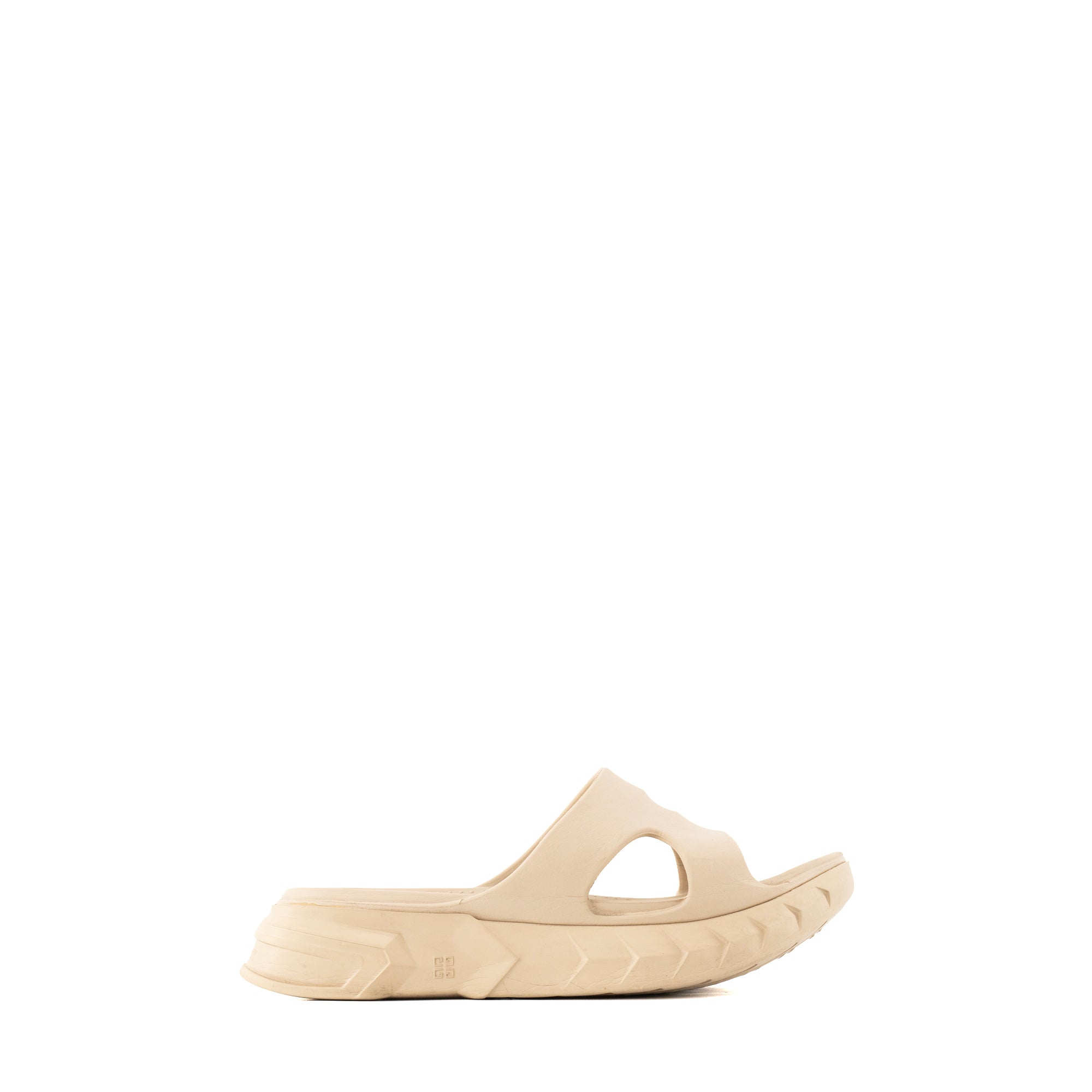 GIVENCHY - Sandales Marshmallow Slider Givenchy en caoutchouc beige (T39)