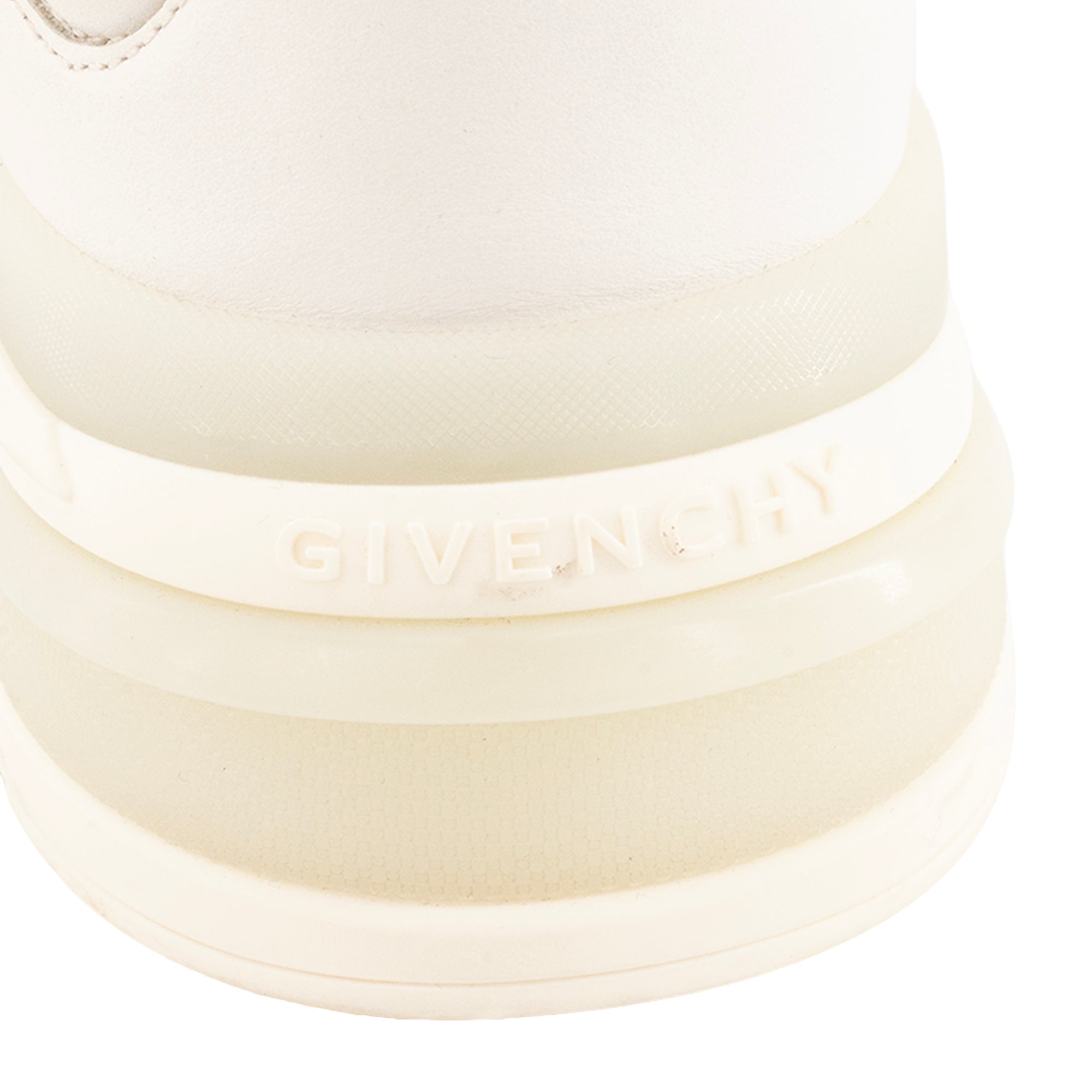 GIVENCHY - Sneakers Spectre Givenchy en cuir blanc et violet édition limitée (T37)