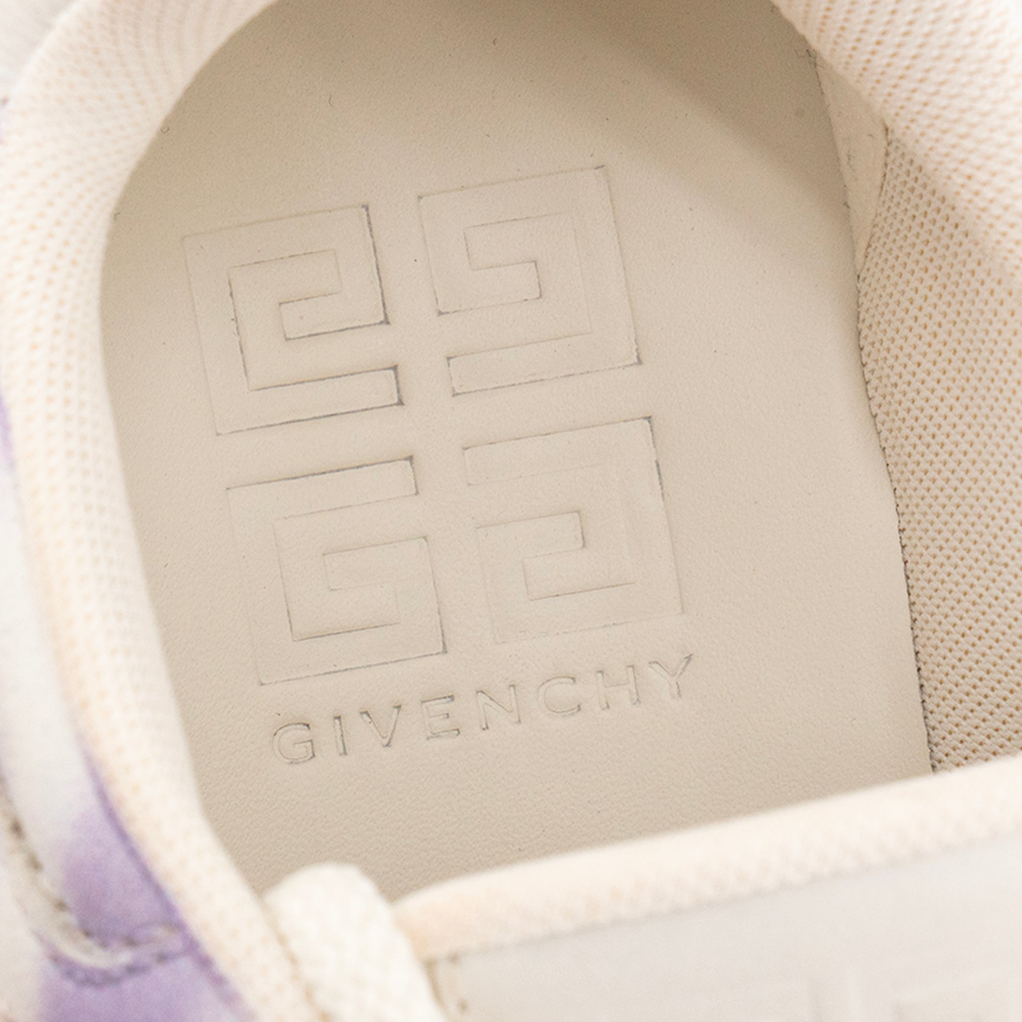GIVENCHY - Sneakers Spectre Givenchy en cuir blanc et violet édition limitée (T37)