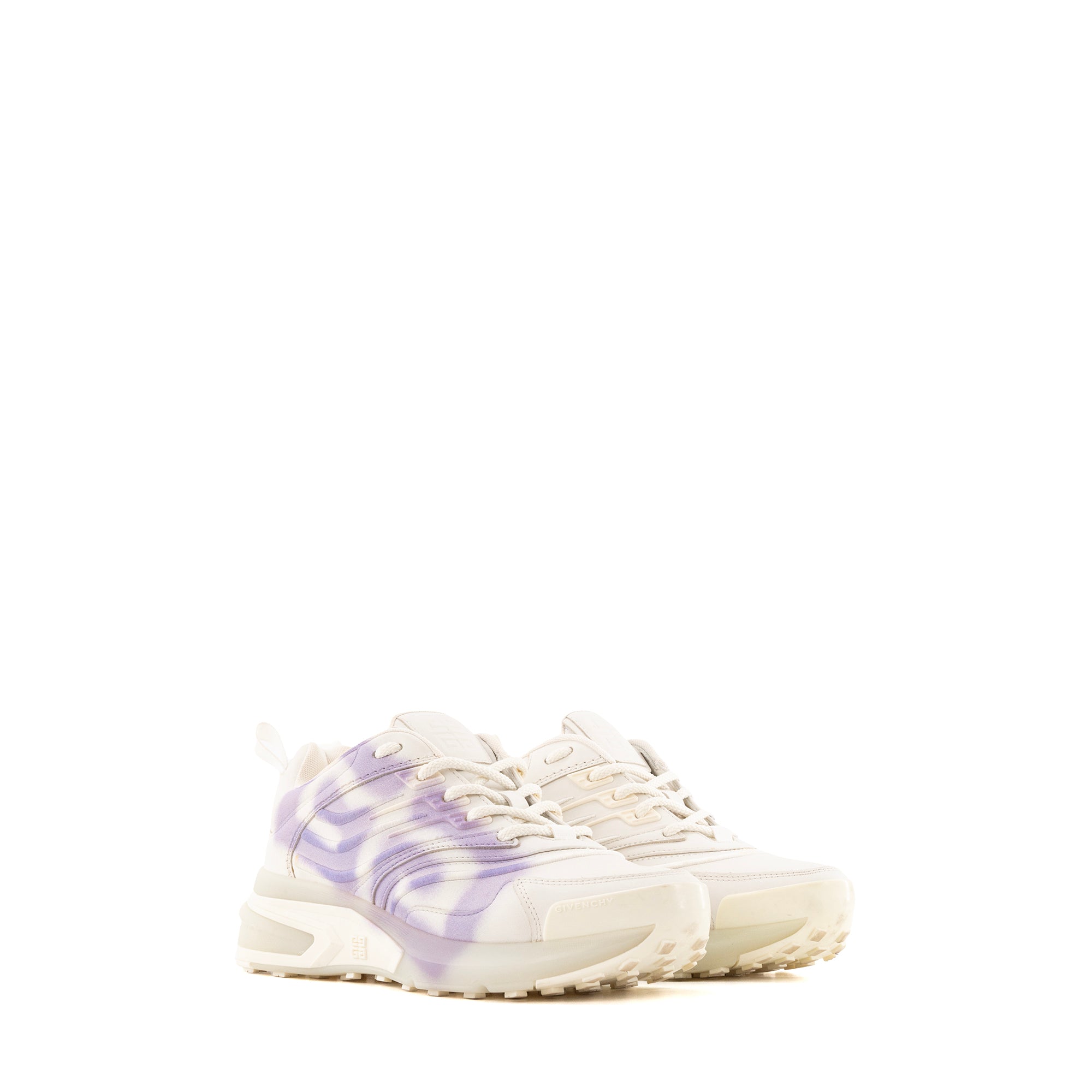 GIVENCHY - Sneakers Spectre Givenchy en cuir blanc et violet édition limitée (T37)