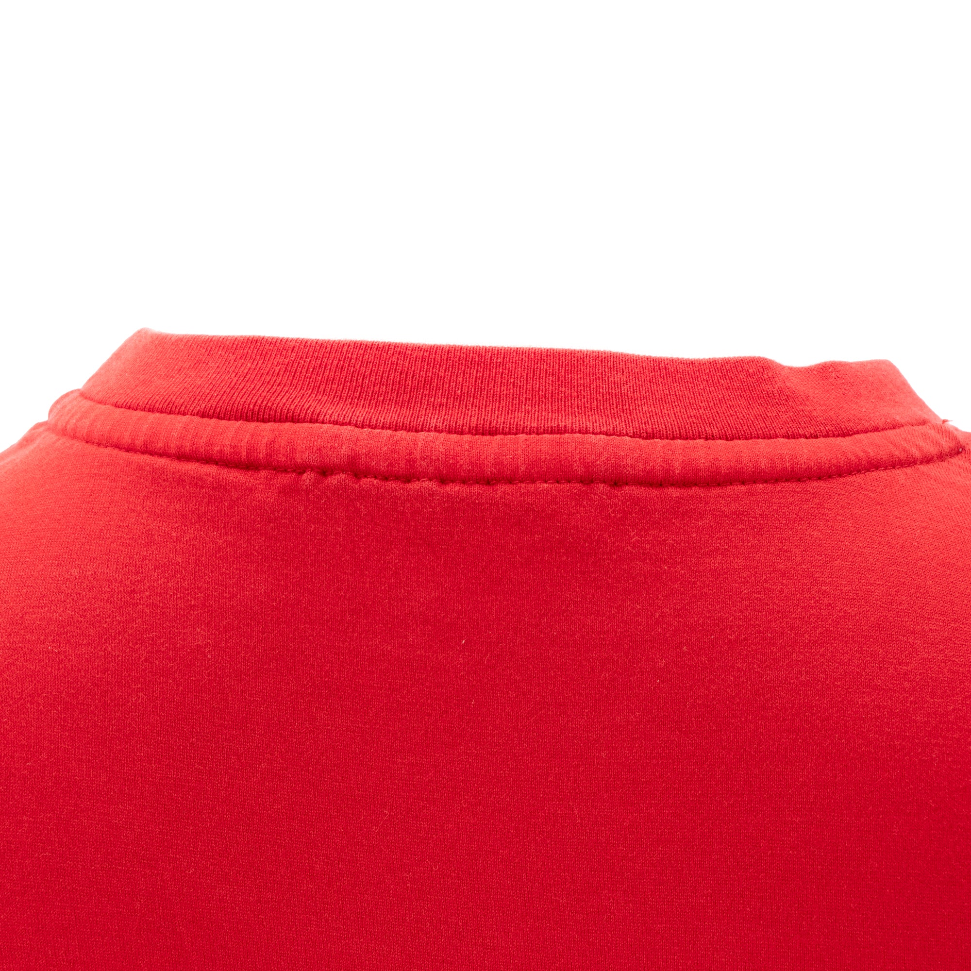 GIVENCHY - Tee-shirt à manche courte Logo destroyed Givenchy en coton rouge (M)