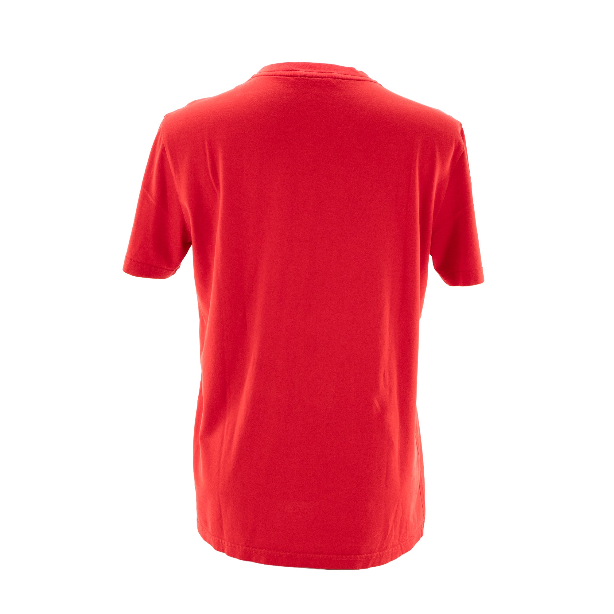 GIVENCHY - Tee-shirt à manche courte Logo destroyed Givenchy en coton rouge (M)