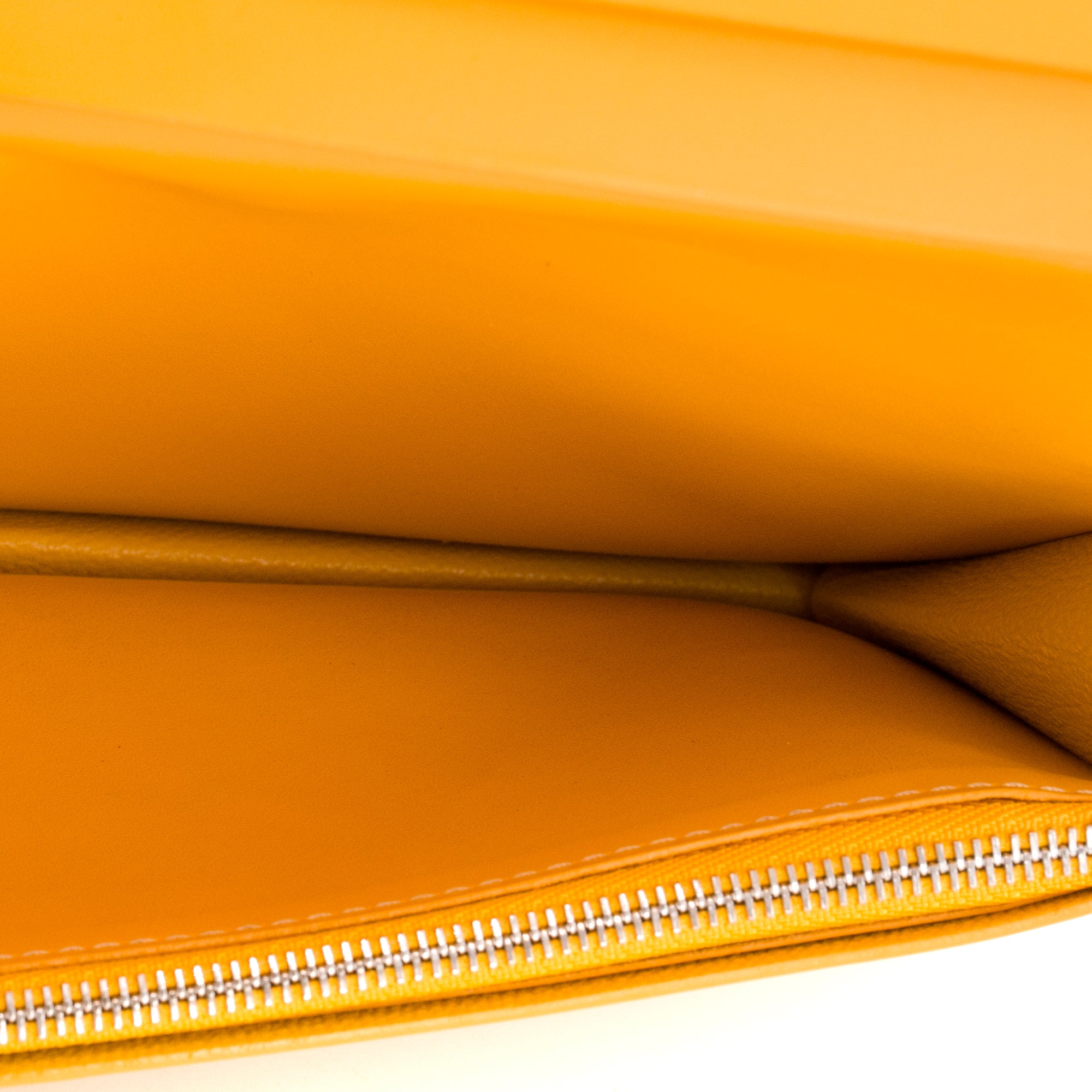 GOYARD - Portefeuille Goyard en toile goyardine jaune