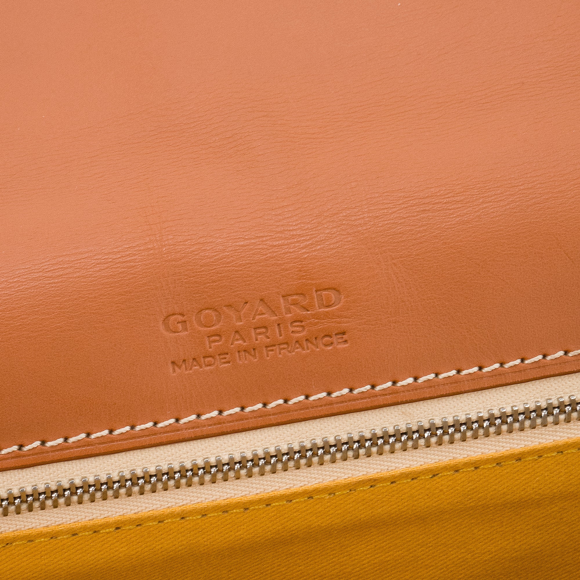 GOYARD - Sac à bandoulière Belvedere Goyard en toile enduite goyardine et cuir marron