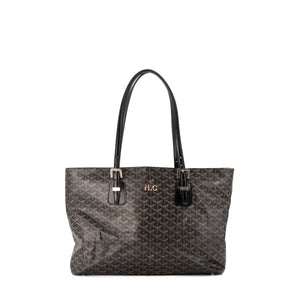GOYARD - Sac cabas Okinawa Goyard en toile enduite monogrammée noir