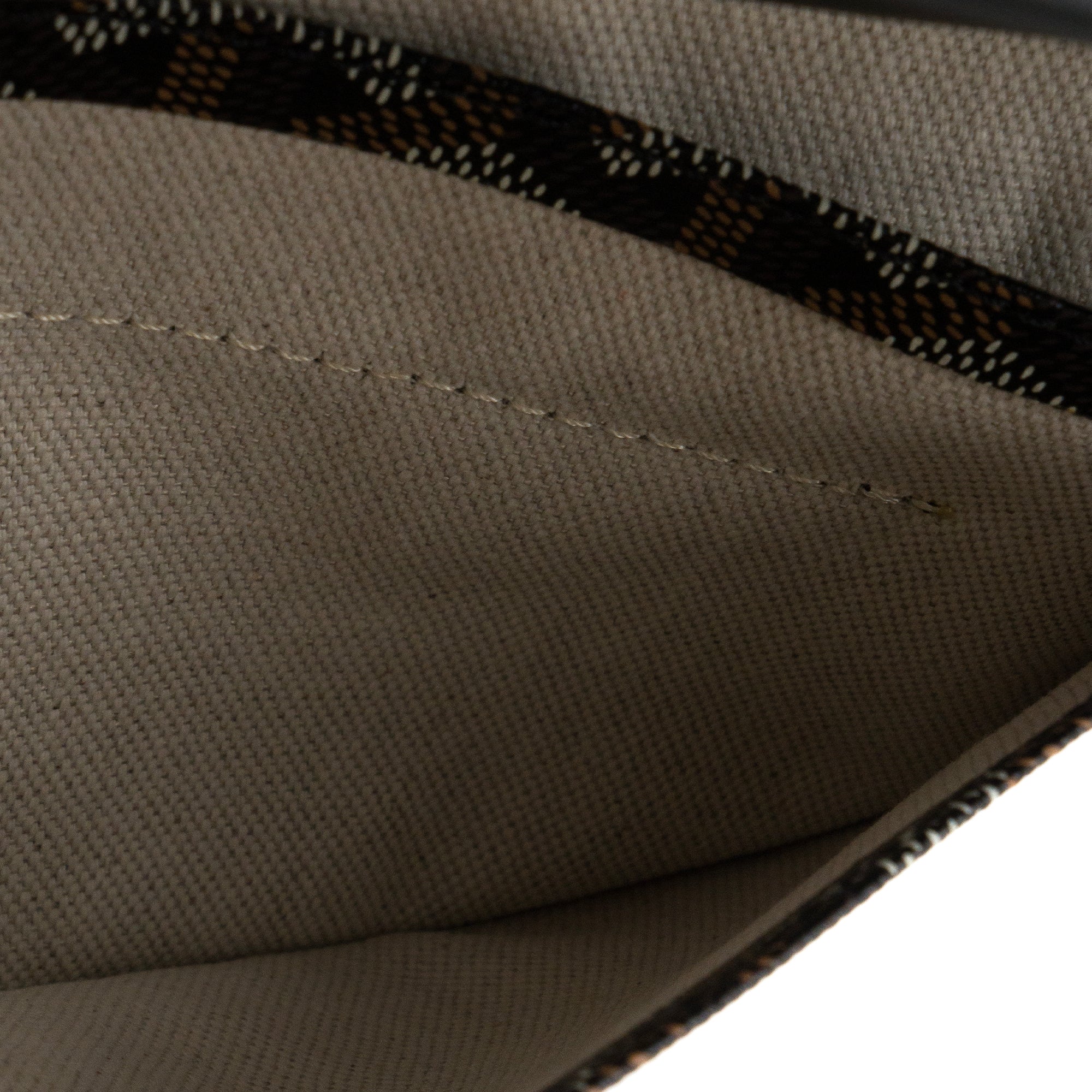 GOYARD - Sac cabas Saint Louis GM Goyard en toile enduite goyardine noire