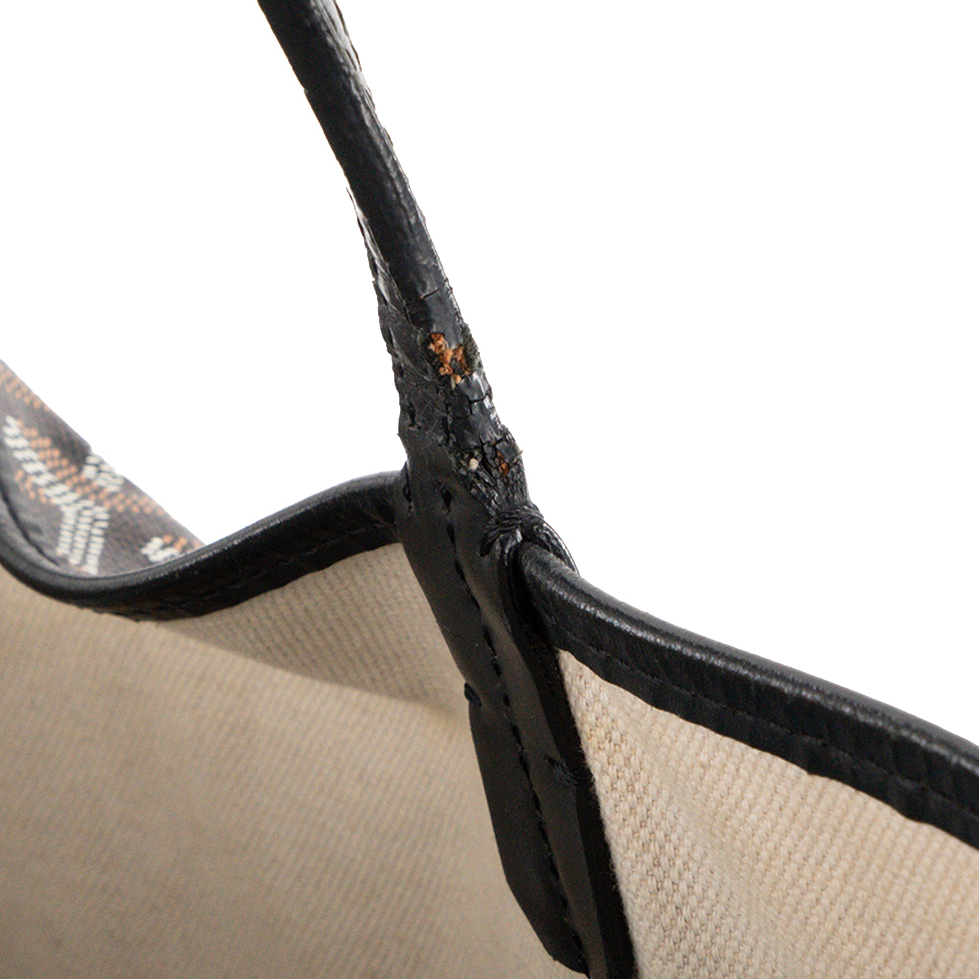 GOYARD - Sac cabas Saint Louis PM Goyard en toile enduite goyardine noire