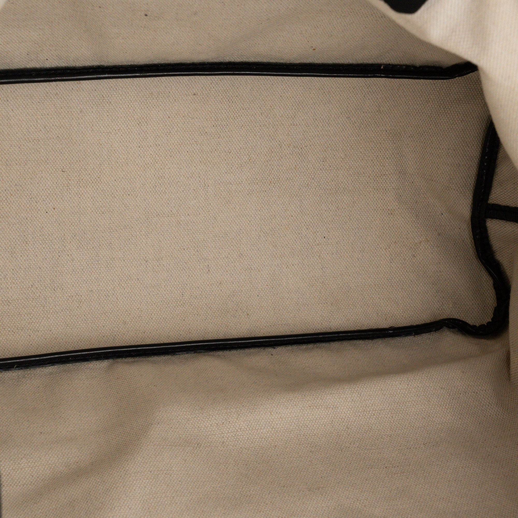GOYARD - Sac cabas Saint Louis PM Goyard en toile enduite goyardine noire