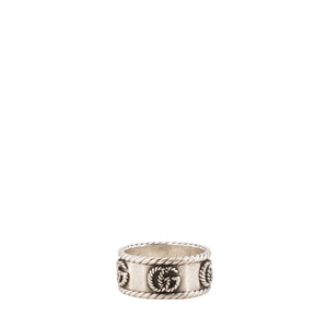 GUCCI - Bague GG Marmont Gucci en argent (T52)