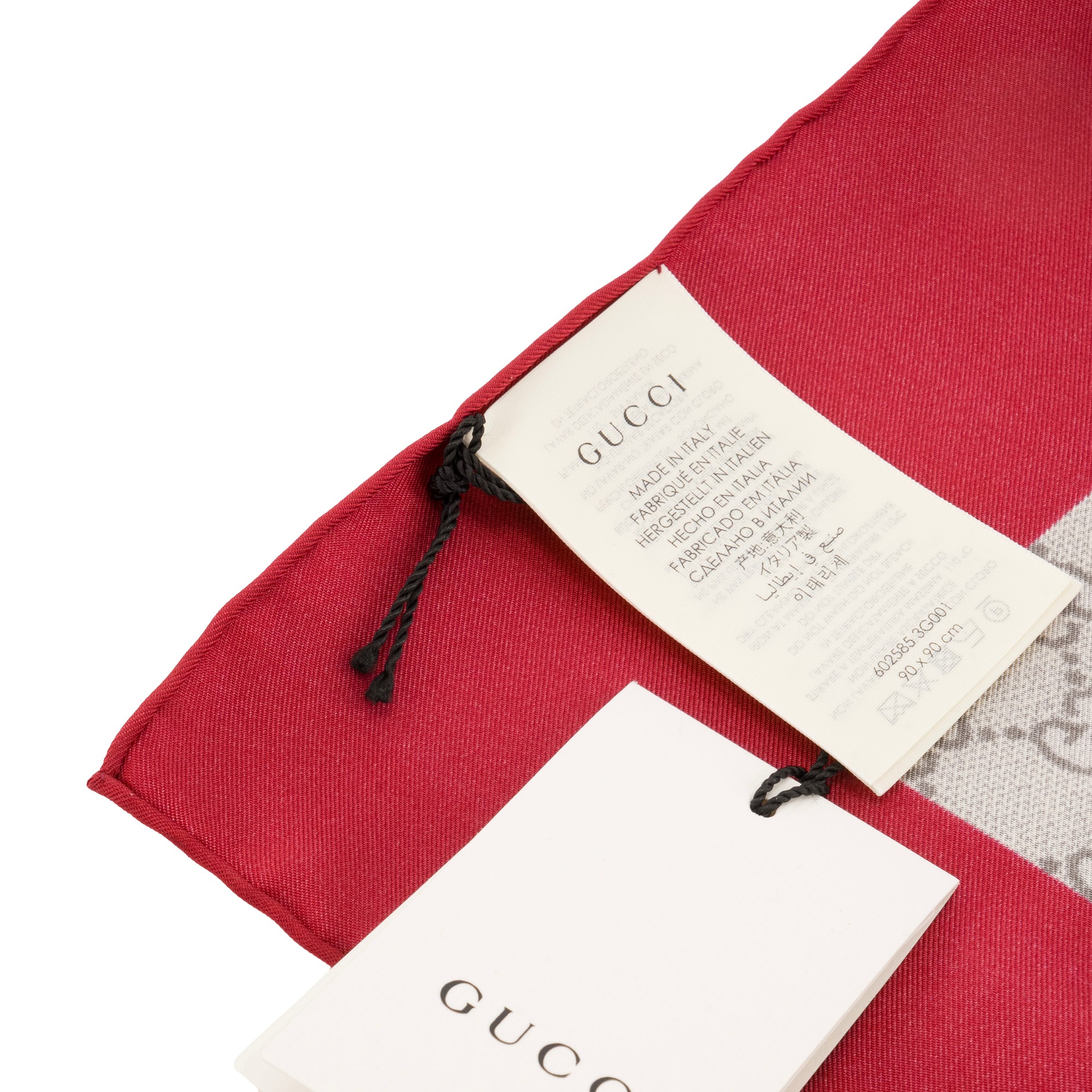 GUCCI - Carré 90 Flora Gucci en soie multicolore