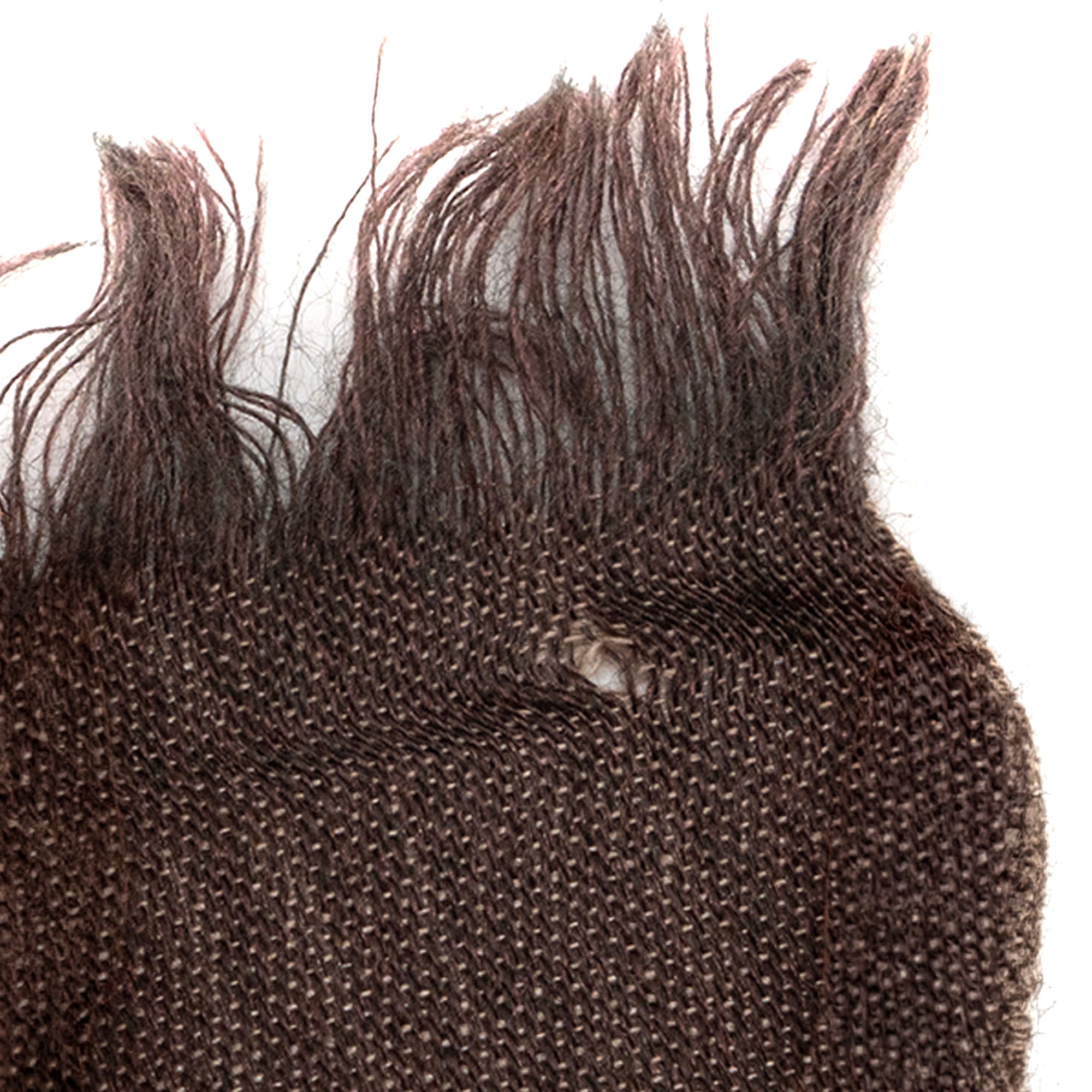 GUCCI - Châle en jacquard GG Gucci en laine et soie marron