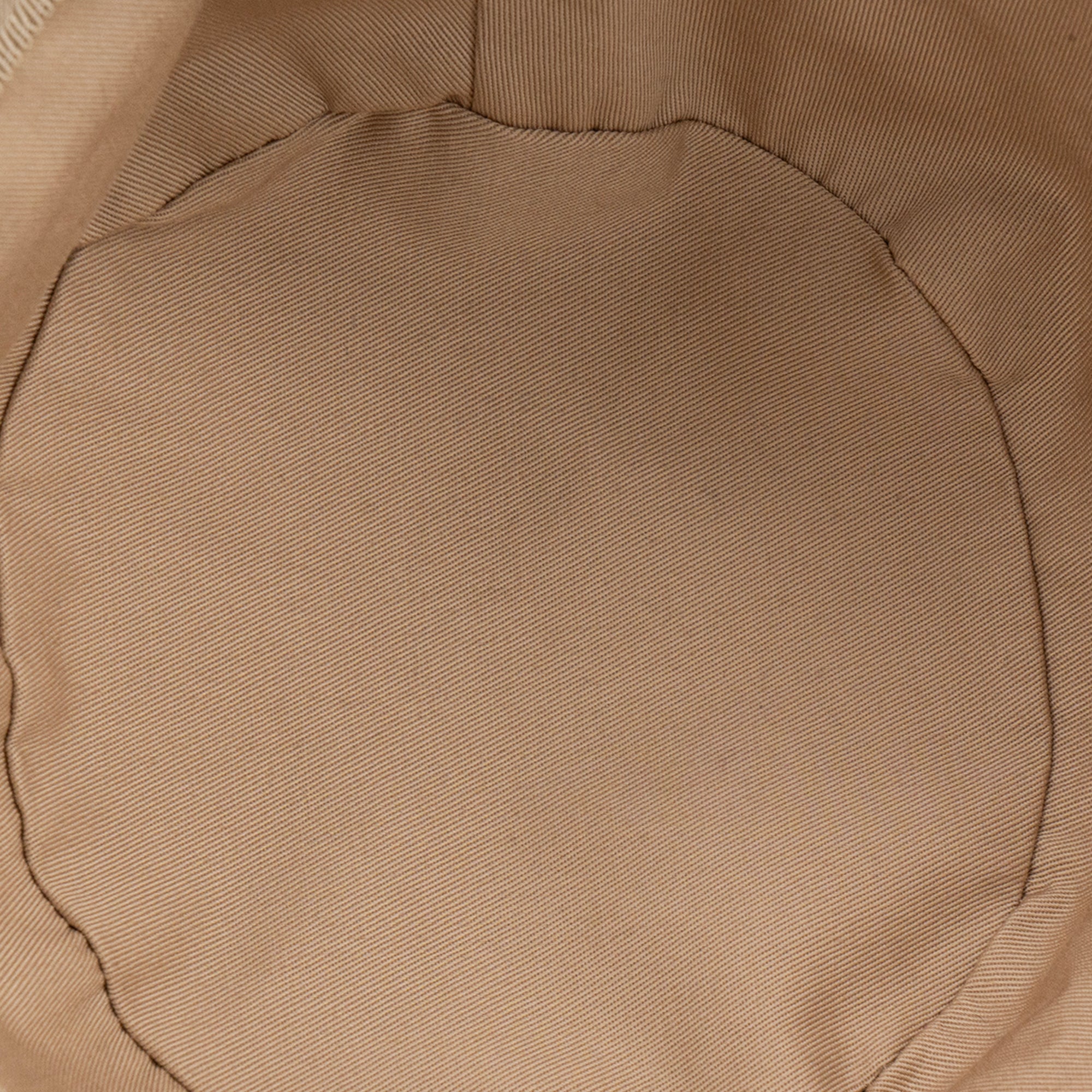 GUCCI - Bob Fedora Gucci en toile monogrammée beige et cuir grainé marron (M)