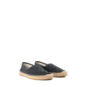 GUCCI - Espadrilles GG Gucci en toile noire (T37,5)