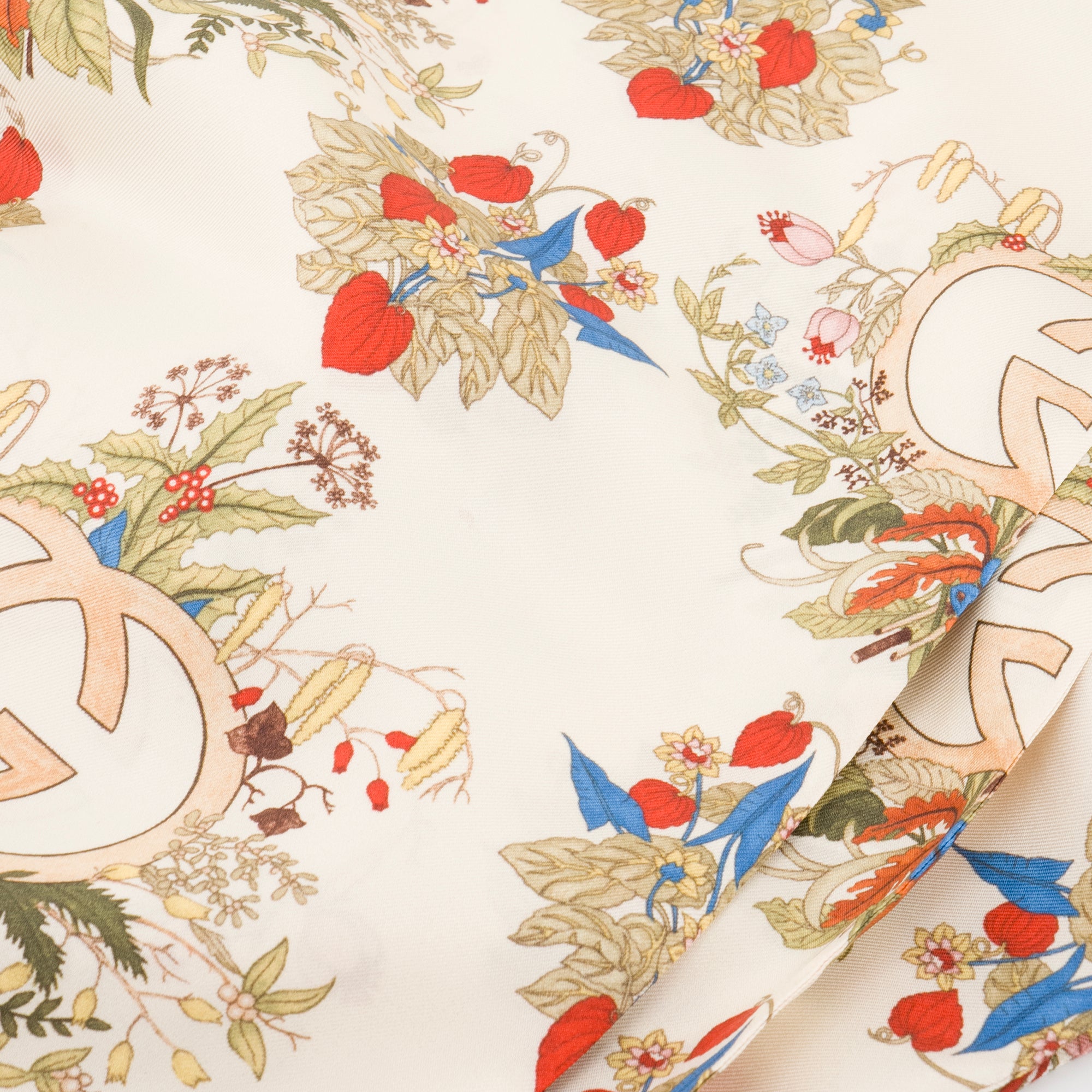 GUCCI - Étole GUCC100 Gucci en soie multicolore