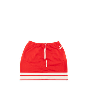 GUCCI - Jupe Interlocking Gucci en coton rouge et blanc (L)