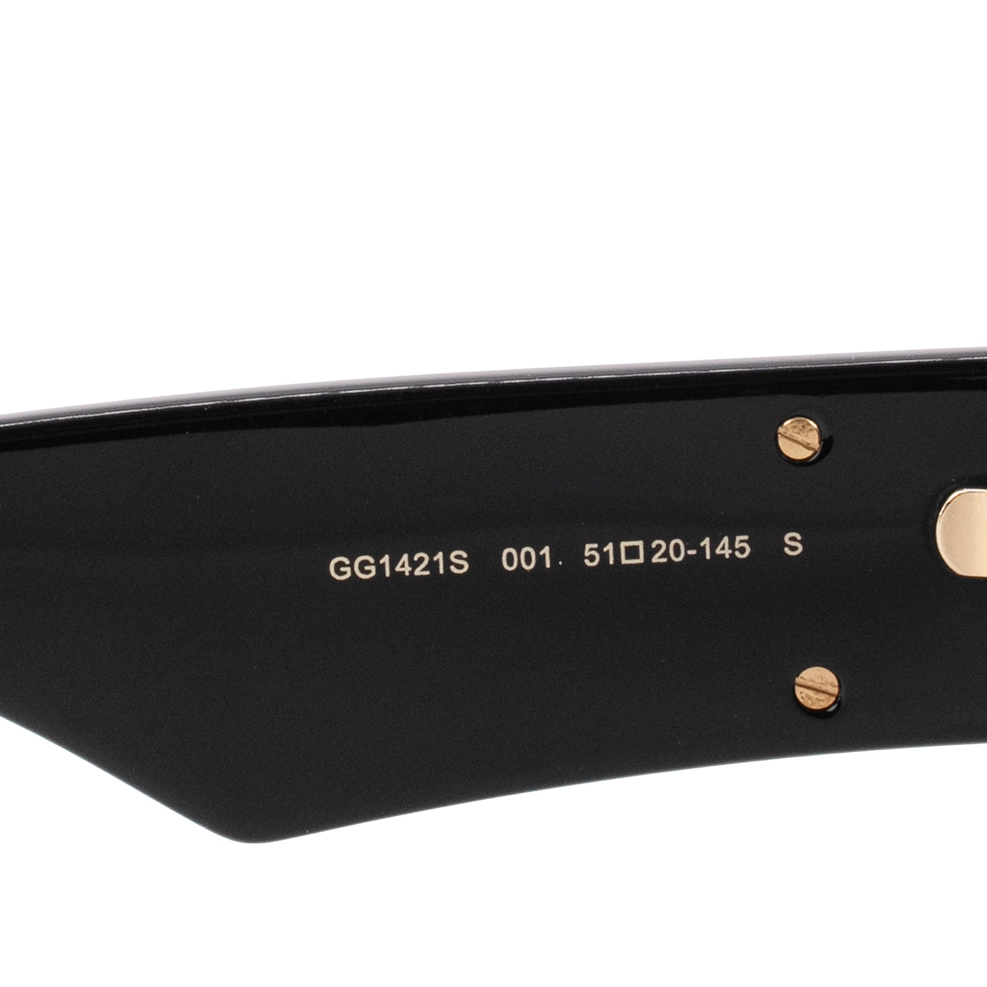 GUCCI - Lunettes de soleil GG Gucci en plastique noir