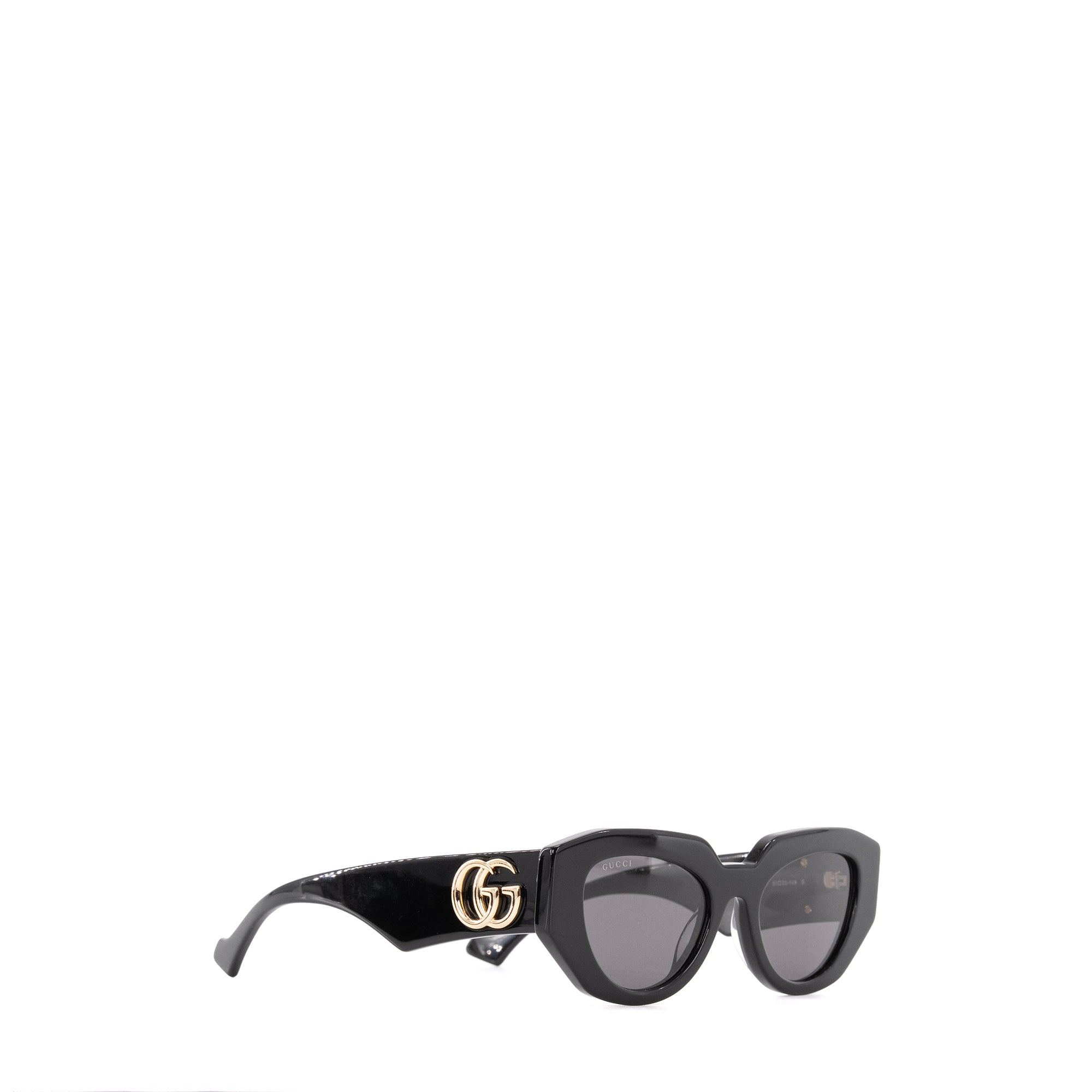 GUCCI - Lunettes de soleil GG Gucci en plastique noir