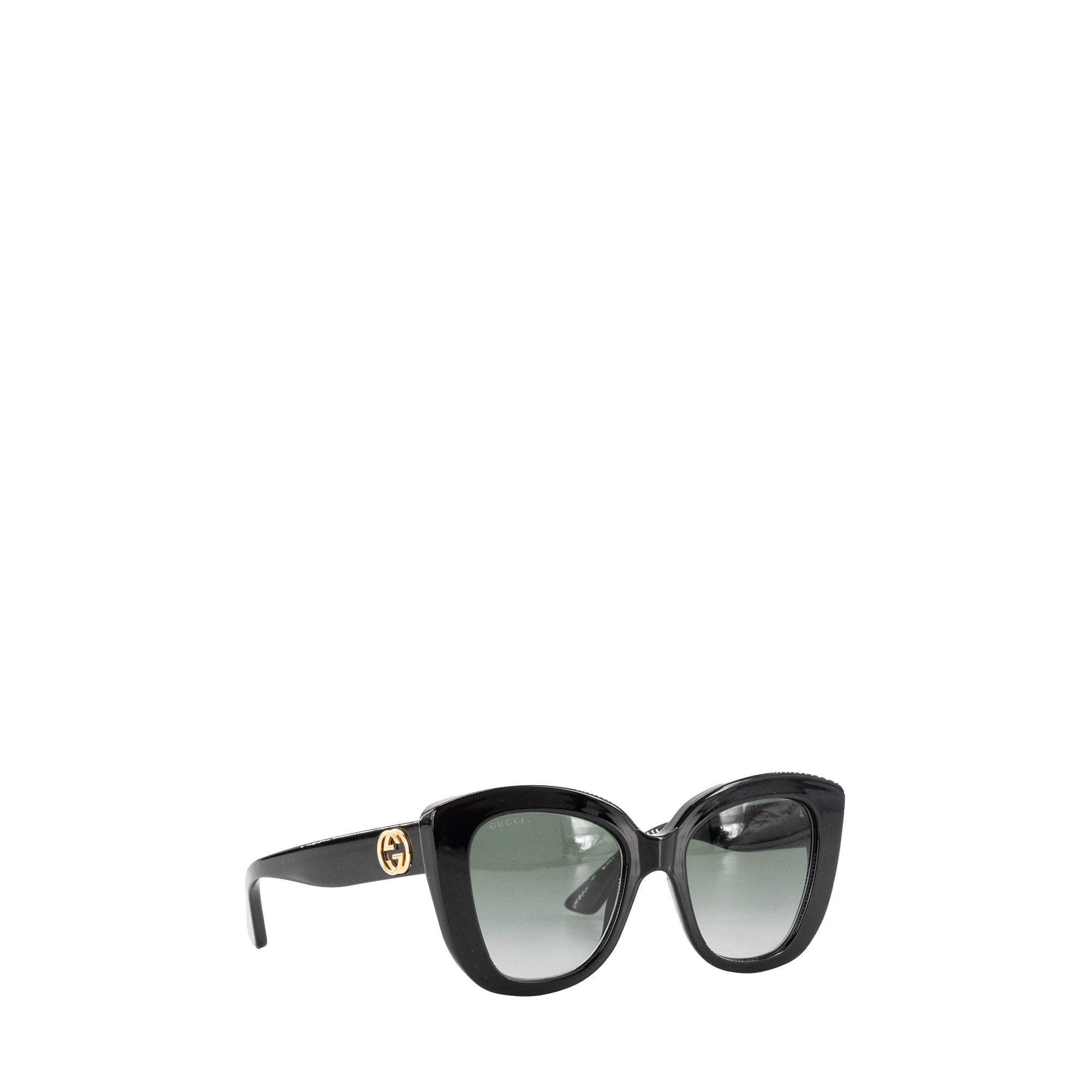 GUCCI - Lunettes de soleil Gucci en acétate noir