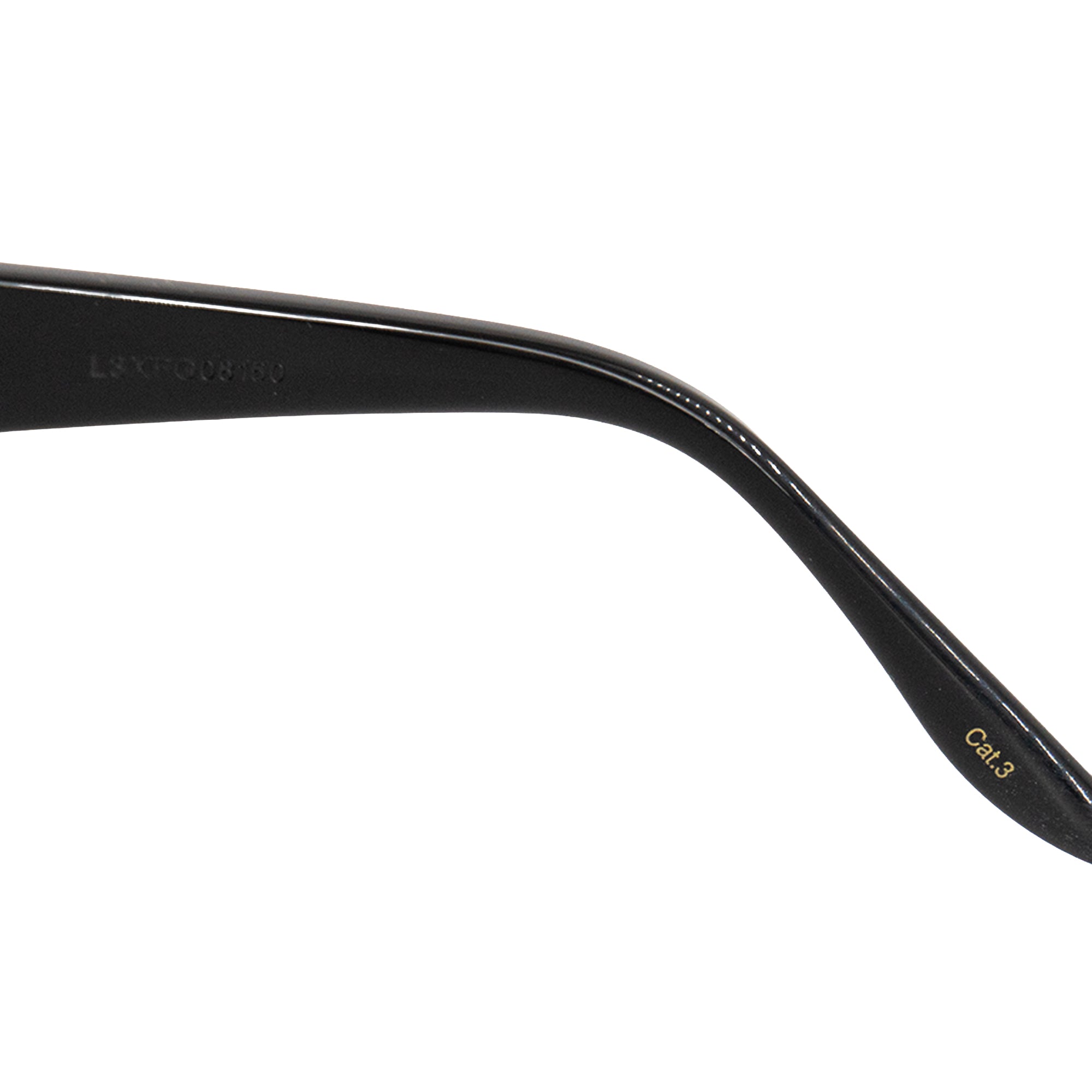 GUCCI - Lunettes de soleil Papillon Gucci en acétate noir