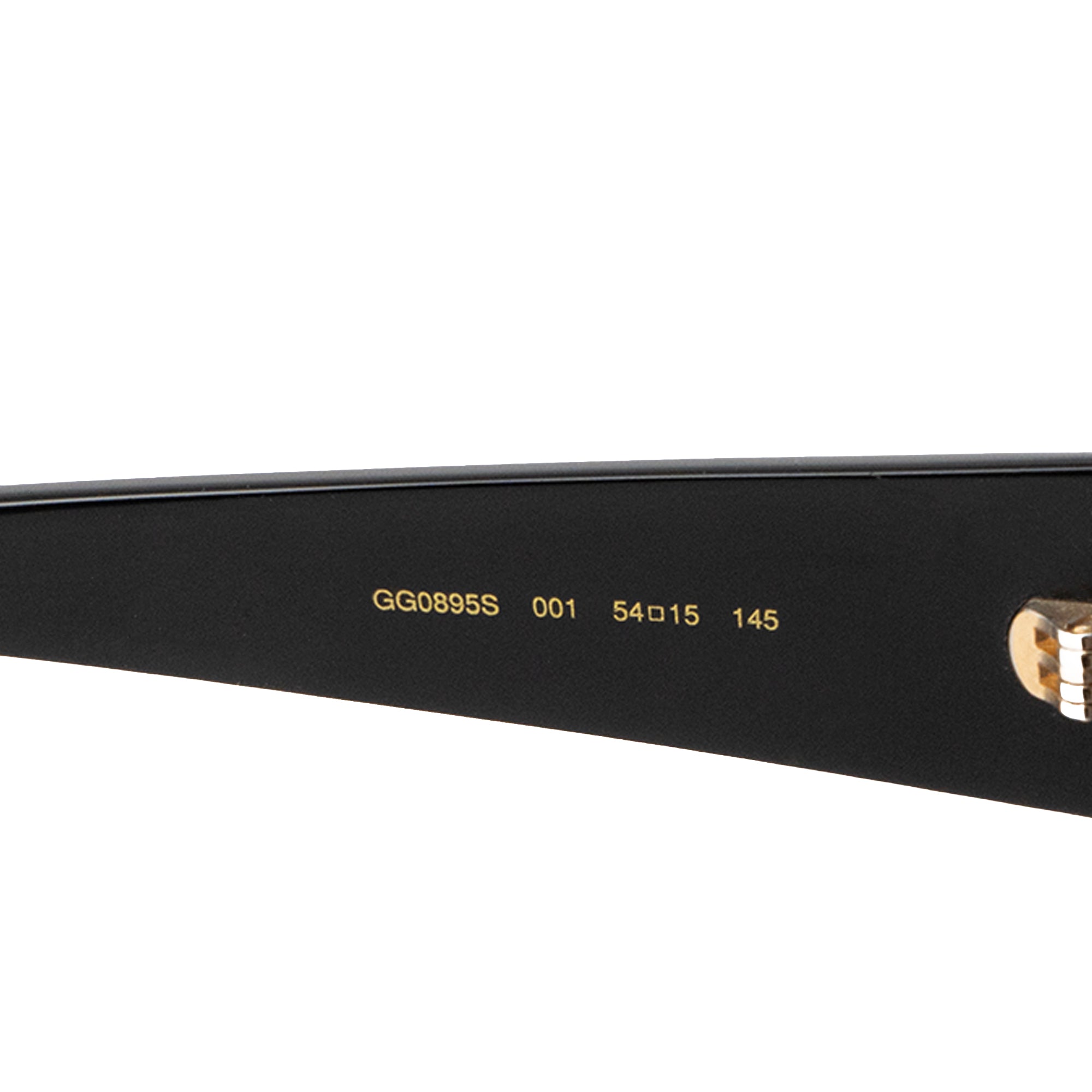 GUCCI - Lunettes de soleil Papillon Gucci en acétate noir