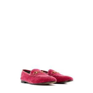 GUCCI - Jordaan loafers in burgundy leather (T37.5)