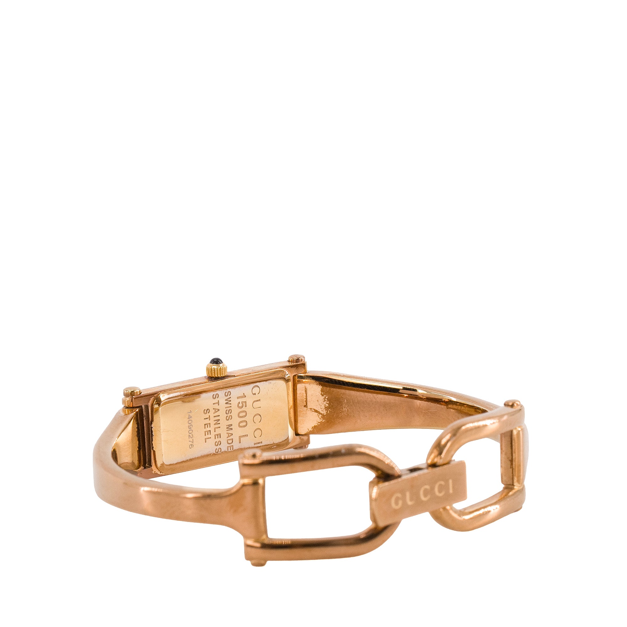 GUCCI - Montre Gucci 1500L en métal doré