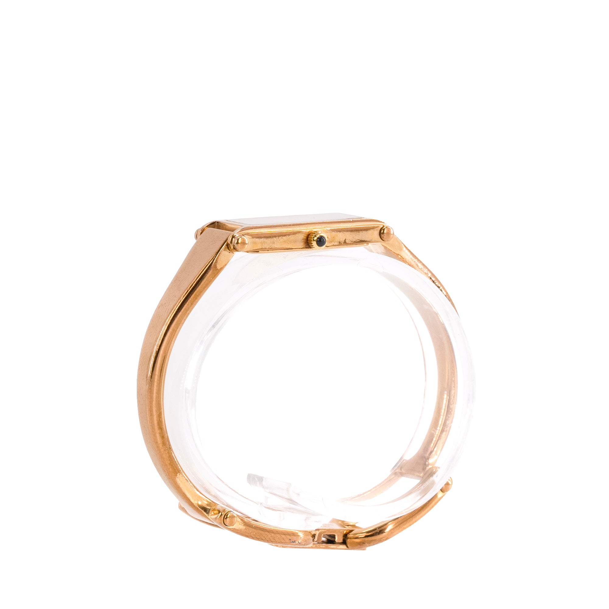 GUCCI - Montre Gucci 1500L en métal doré