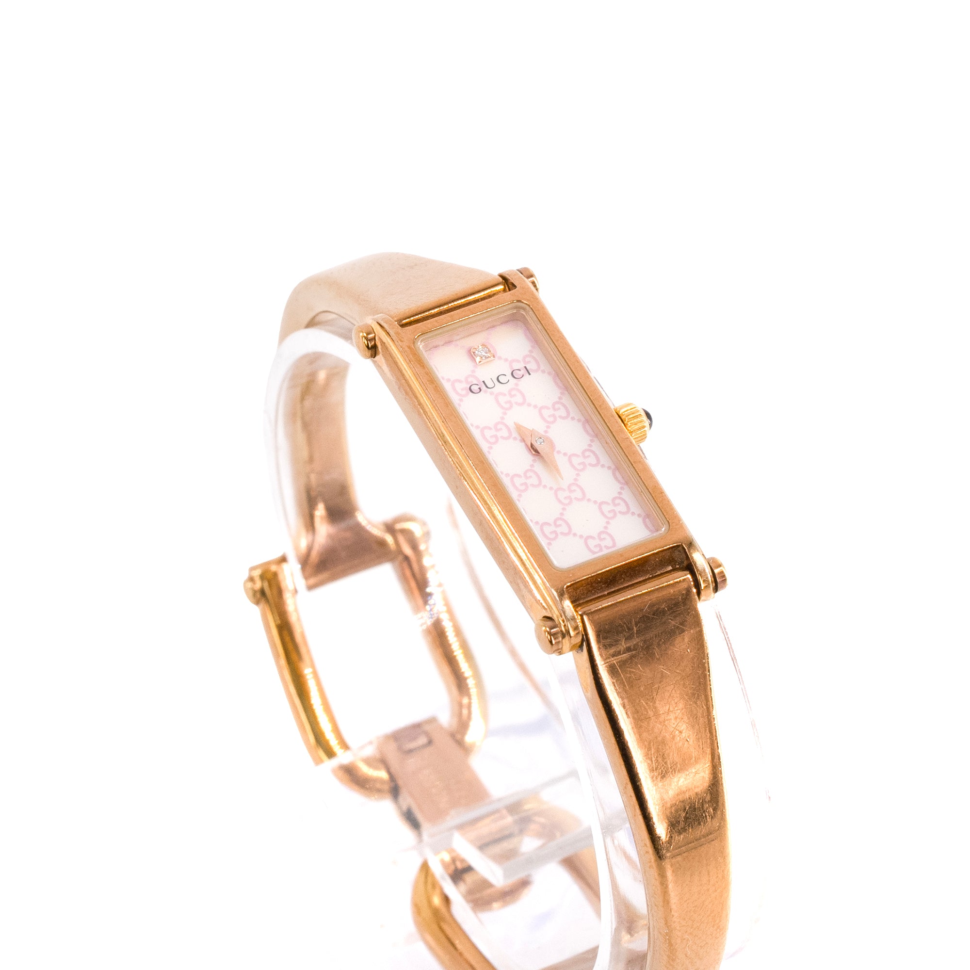 GUCCI - Montre Gucci 1500L en métal doré