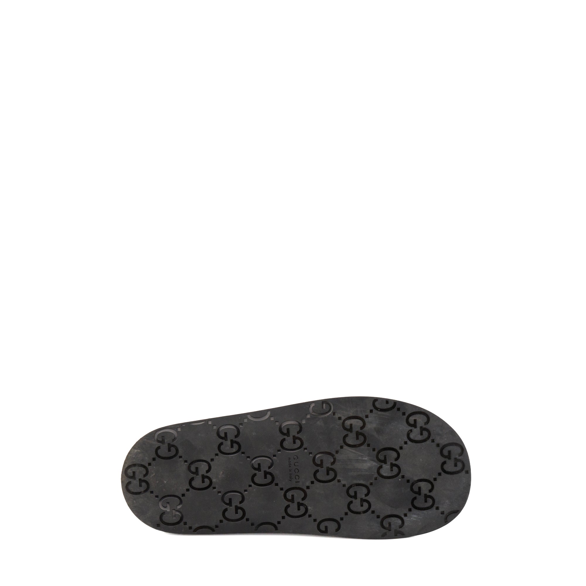 GUCCI - Mules Gucci en toile monogrammée verte (T36)