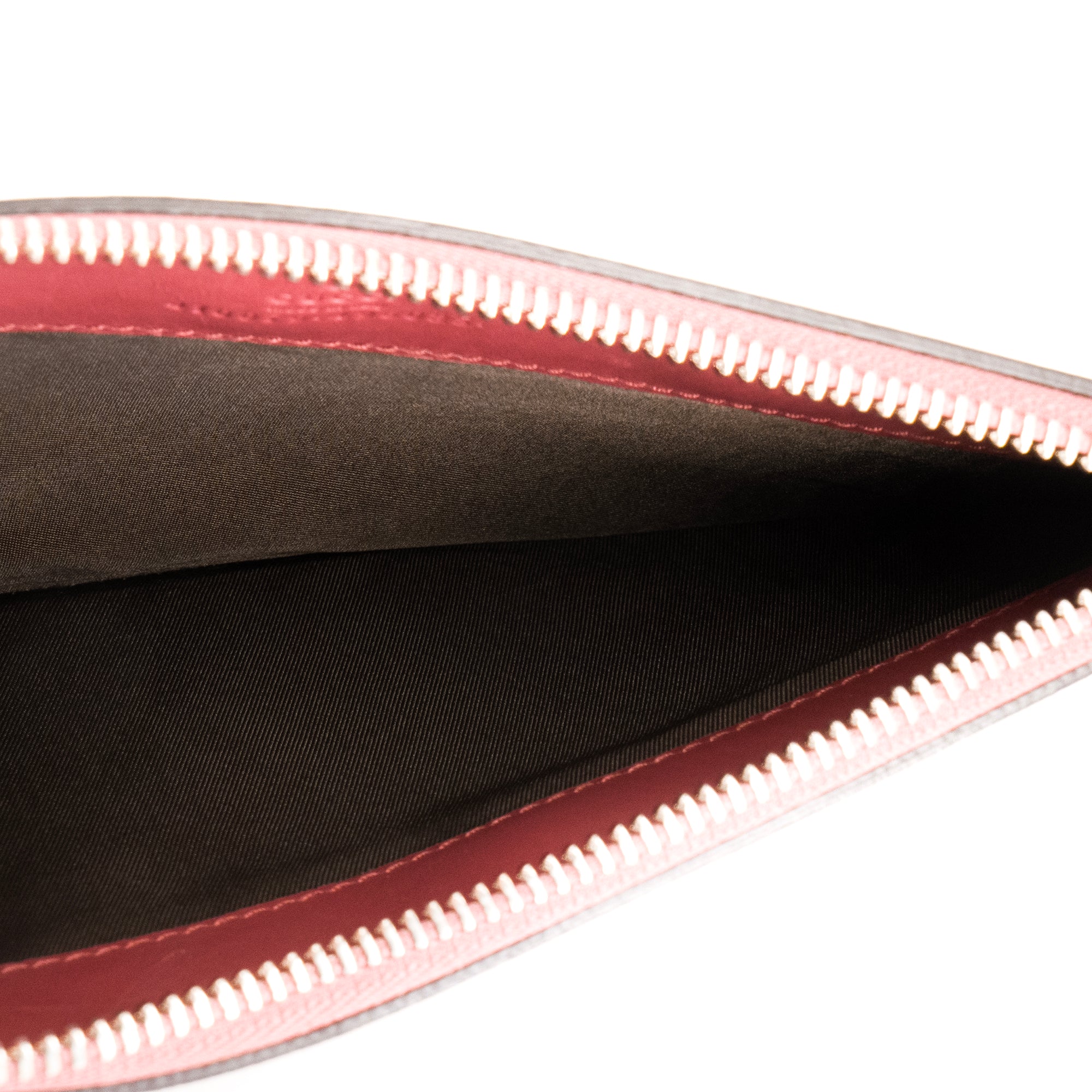 GUCCI - Pochette Blossom Gucci en toile enduite et cuir rose