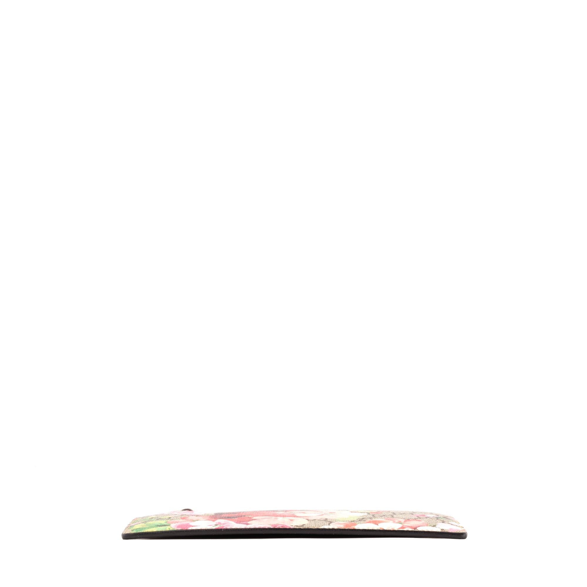 GUCCI - Pochette Blossom Gucci en toile enduite et cuir rose